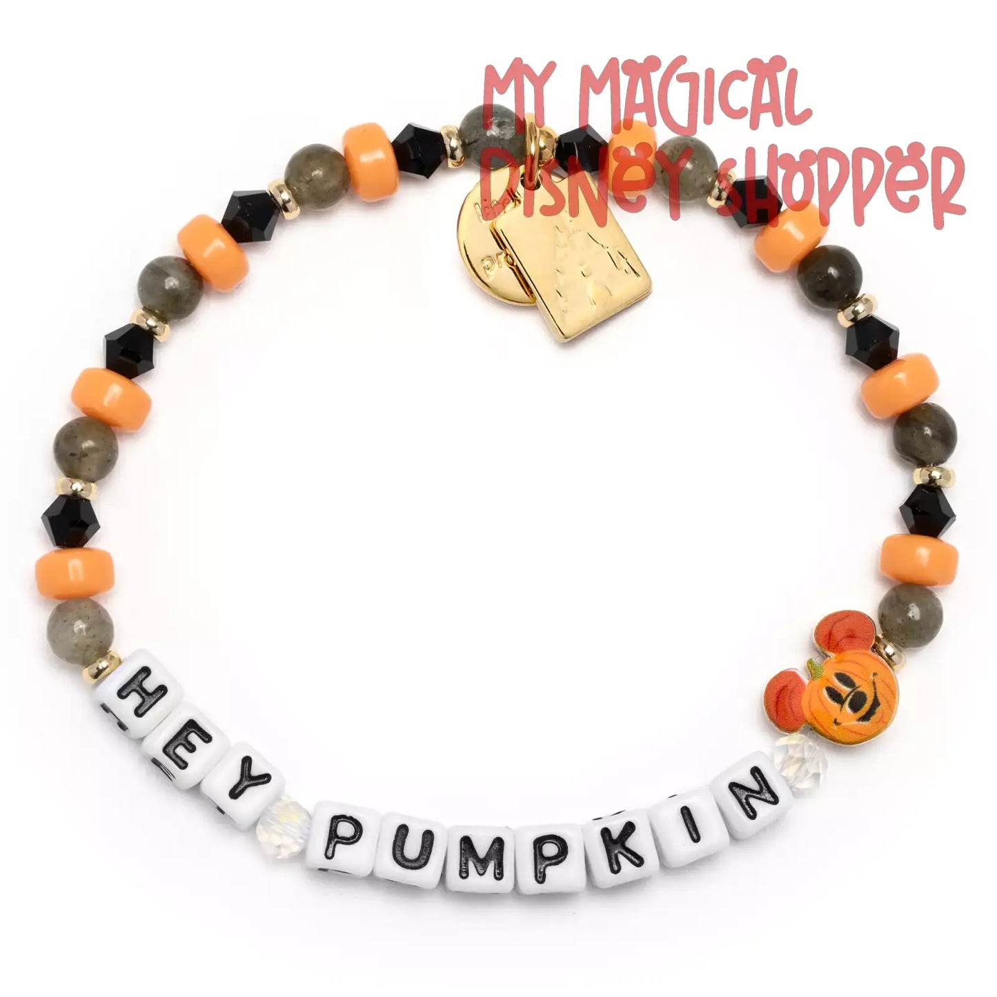 Little Words Project "Hey Pumpkin" Bracelet