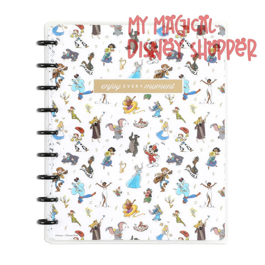 LOC 2024 Simply by Happy Planner 12-Month Planner, Classic- 7" x 9.5", Disney Musical Wonder