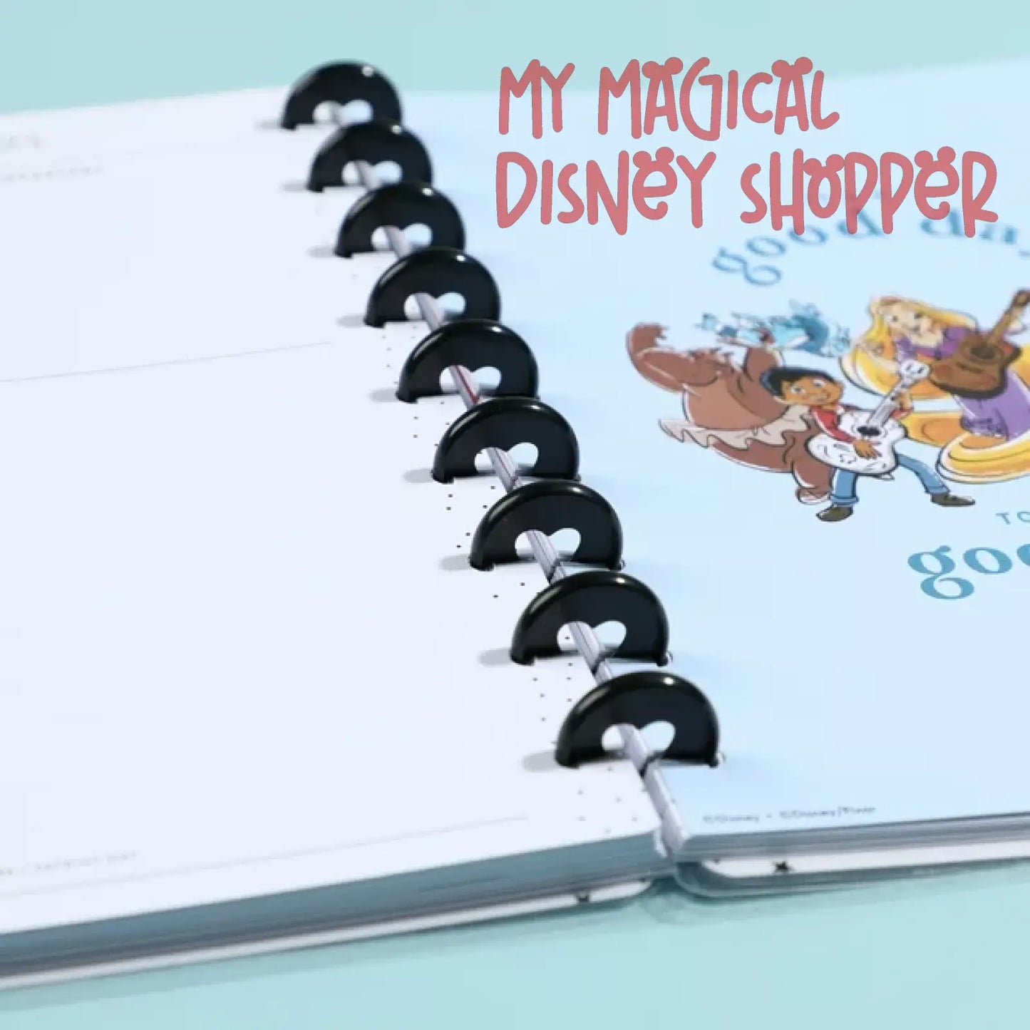 LOC 2024 Simply by Happy Planner 12-Month Planner, Classic- 7" x 9.5", Disney Musical Wonder