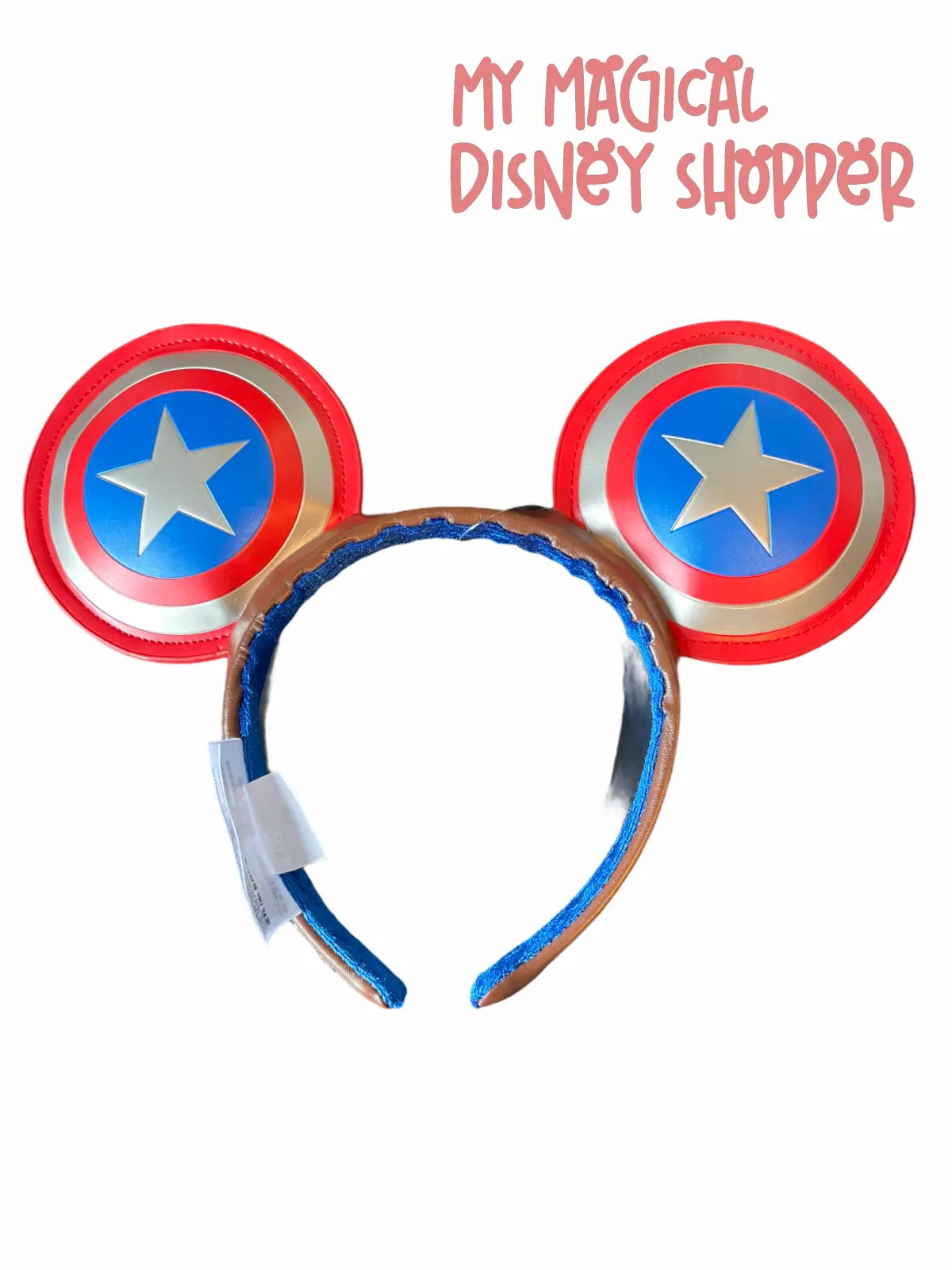 2025 Disney Captain America Ear Headband
