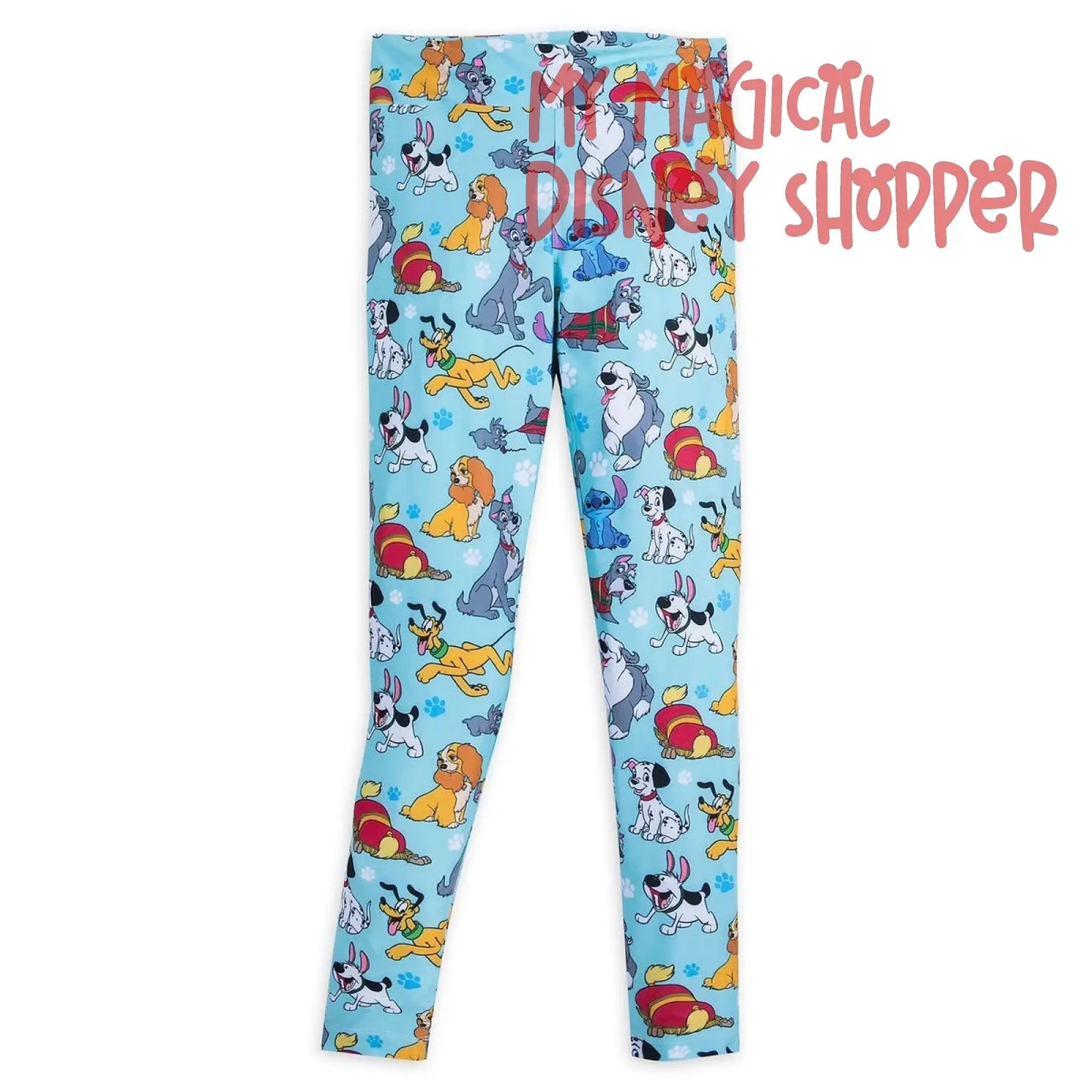 Disney Dogs Leggings Disney Women's Leggings - Adult XS