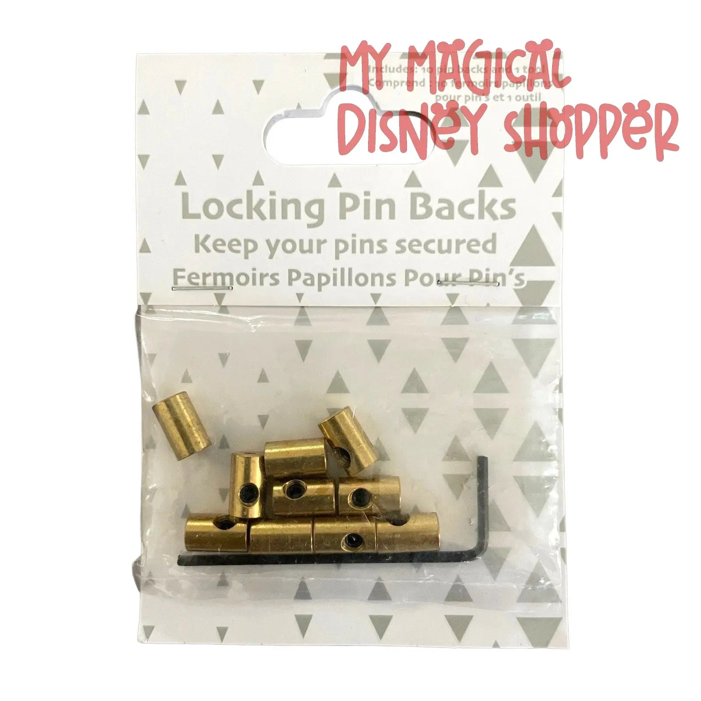 Locking Pin Backs Set