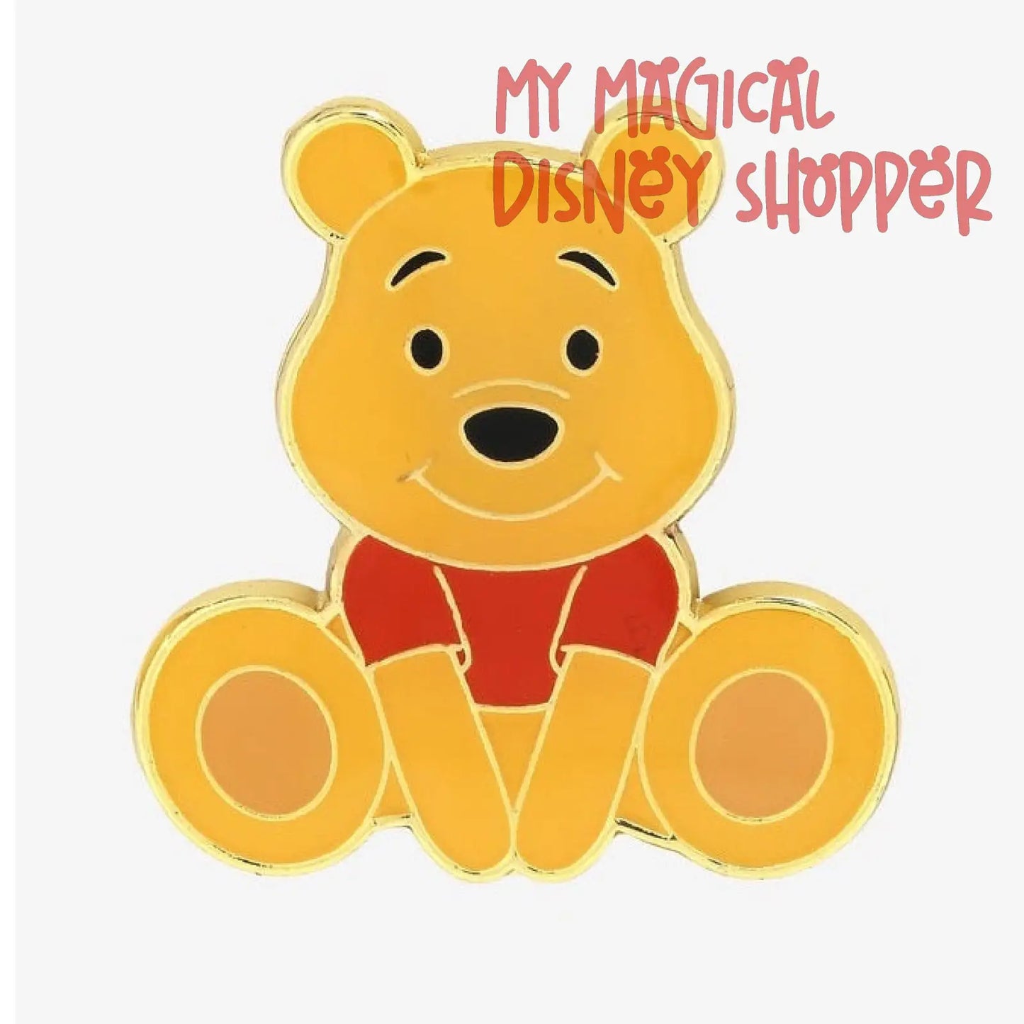 Loungefly Disney Winnie the Pooh Pooh Big Foot Enamel Pin