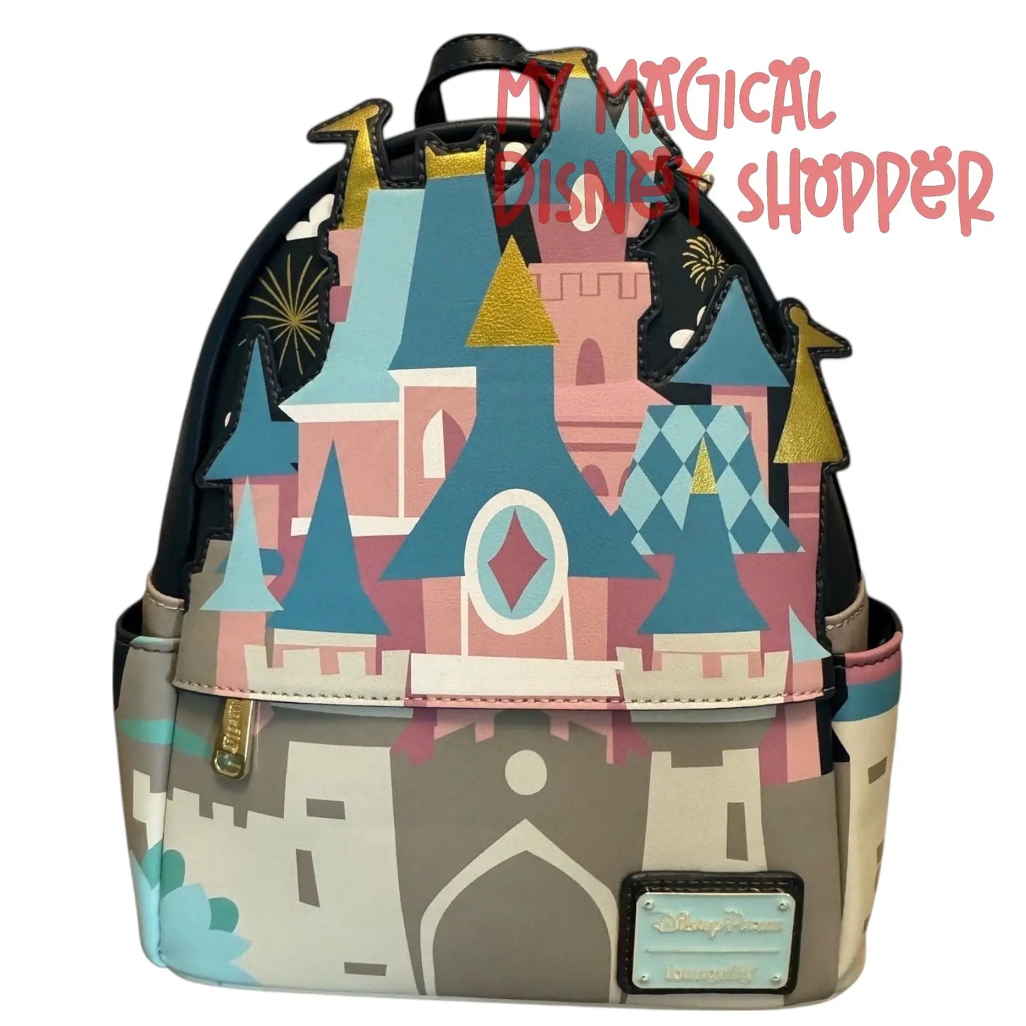 Loungefly Disneyland Paris Sleeping Beauty Castle Mini Backpack