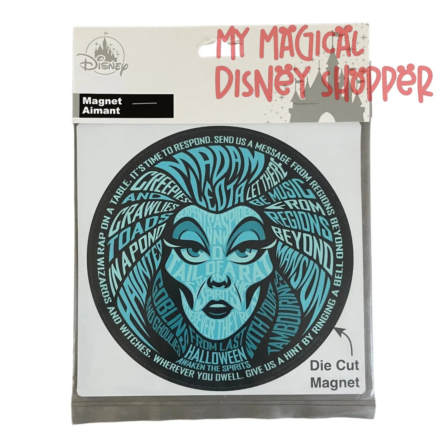 Madam Madame Leota Haunted Mansion Ride Magnet