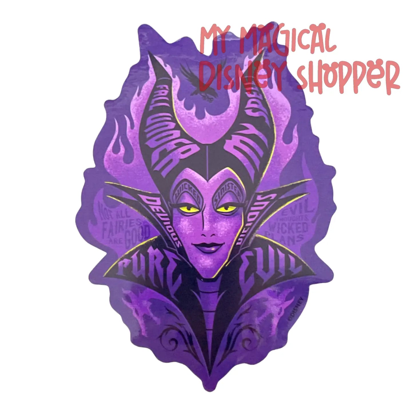Maleficent Sticker - Sleeping Beauty