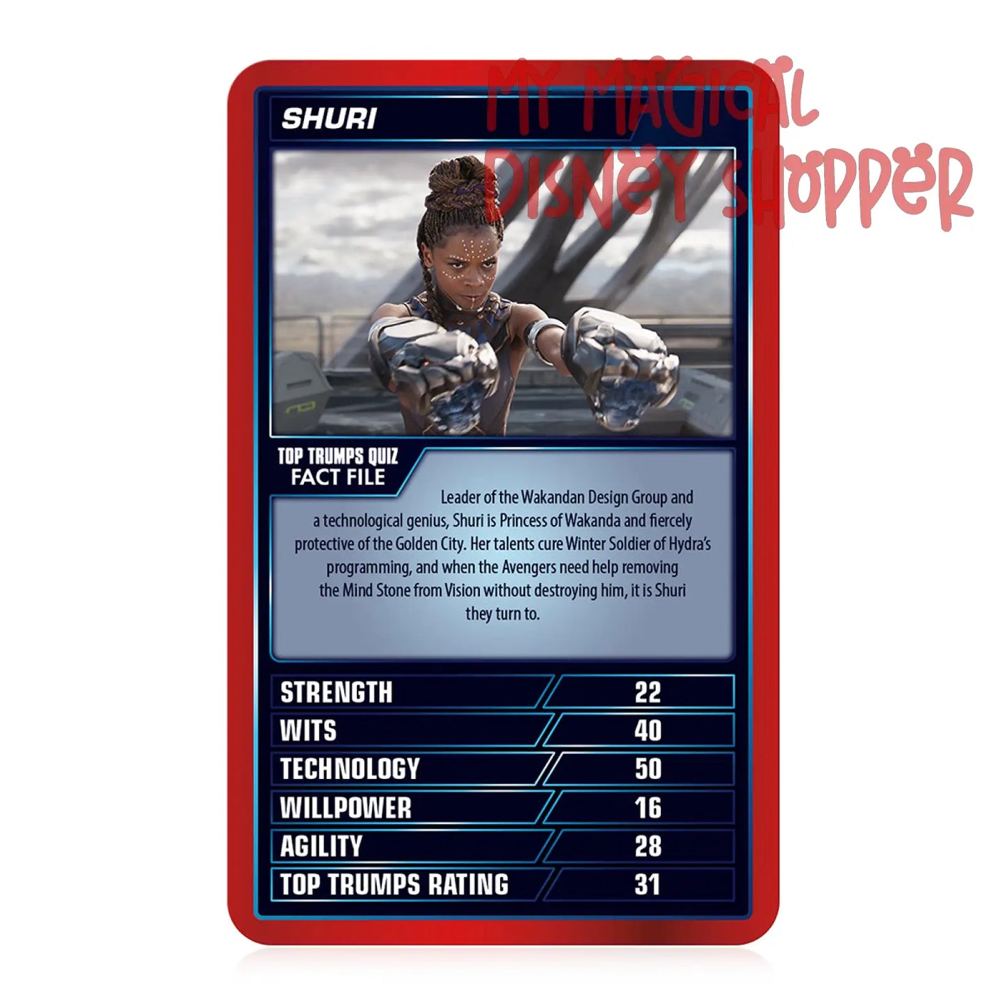 Marvel Cinematic Universe Top Trumps Special Card Game