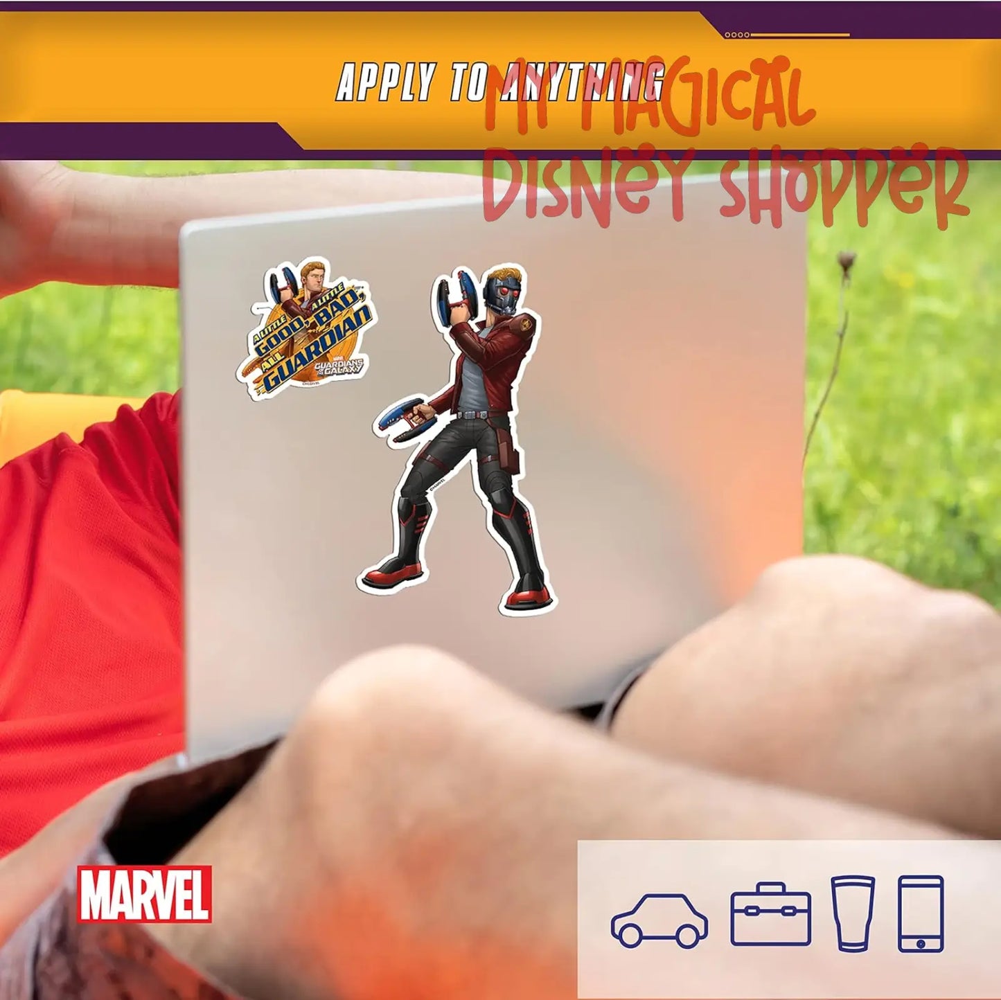 Marvel Guardians of The Galaxy Decals - Set of 9