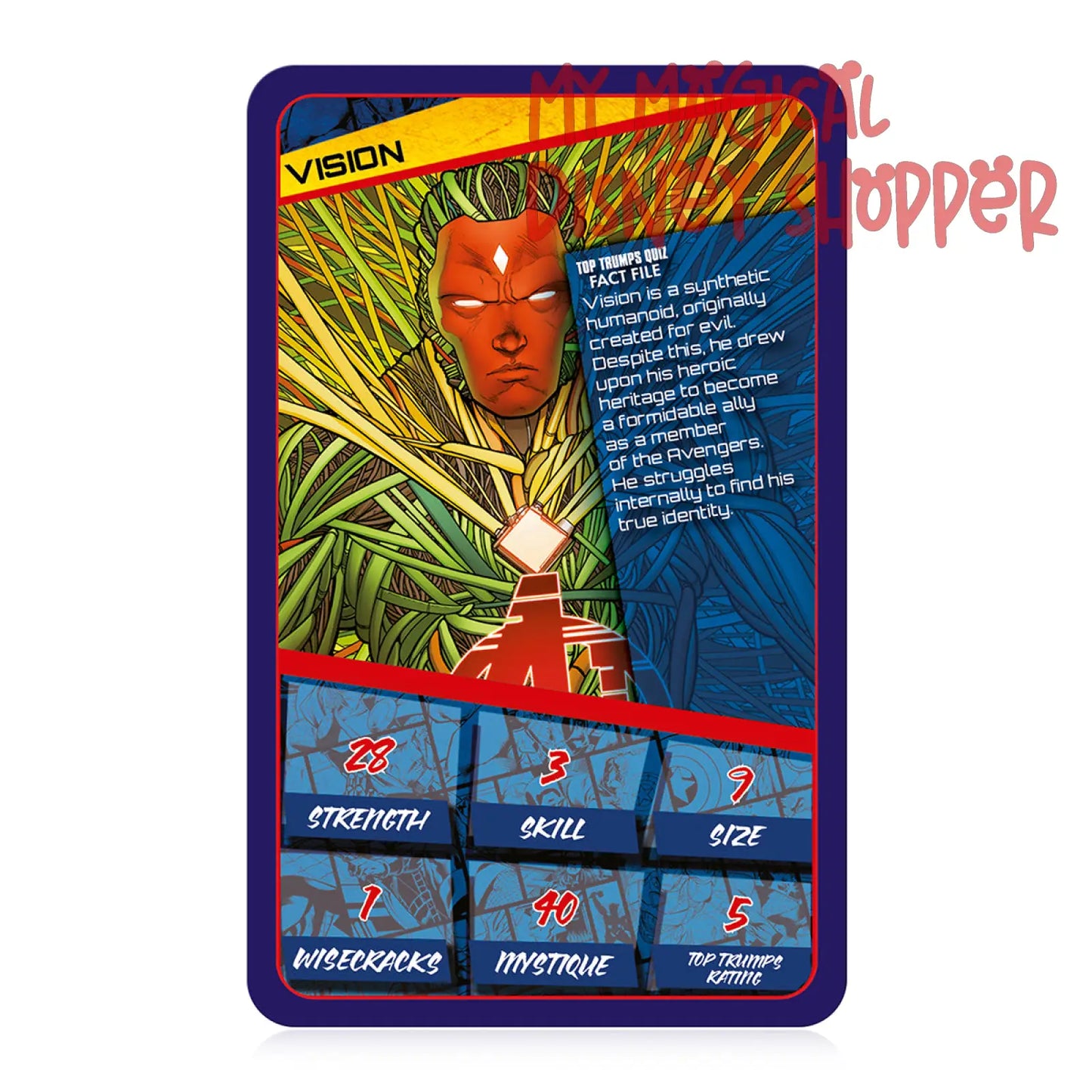 Marvel Universe Top Trumps Card Game