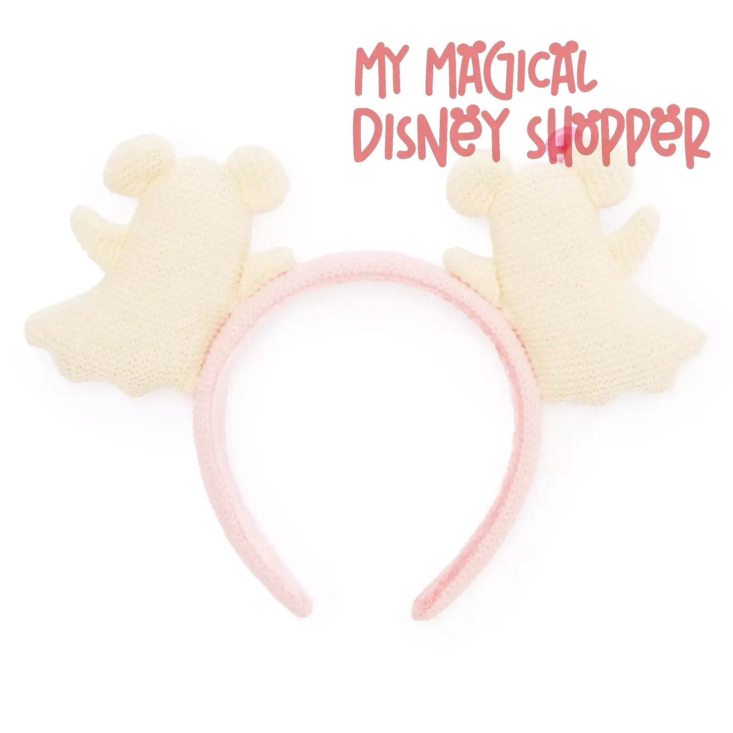 Mickey and Minnie Mouse Ghosts Ear Headband
