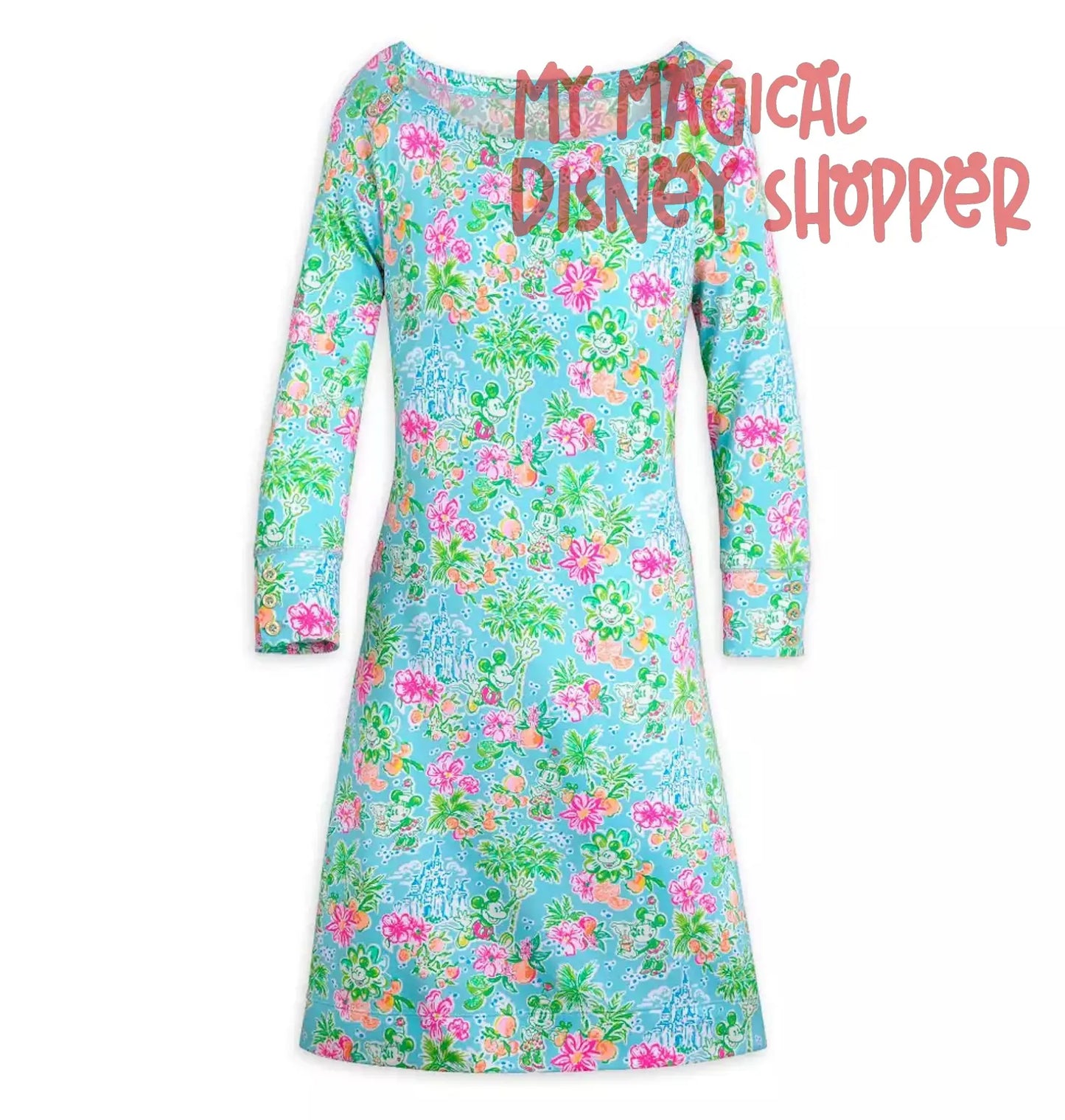 Mickey and Minnie Mouse Sophie Dress for Women by Lilly – Walt Disney World