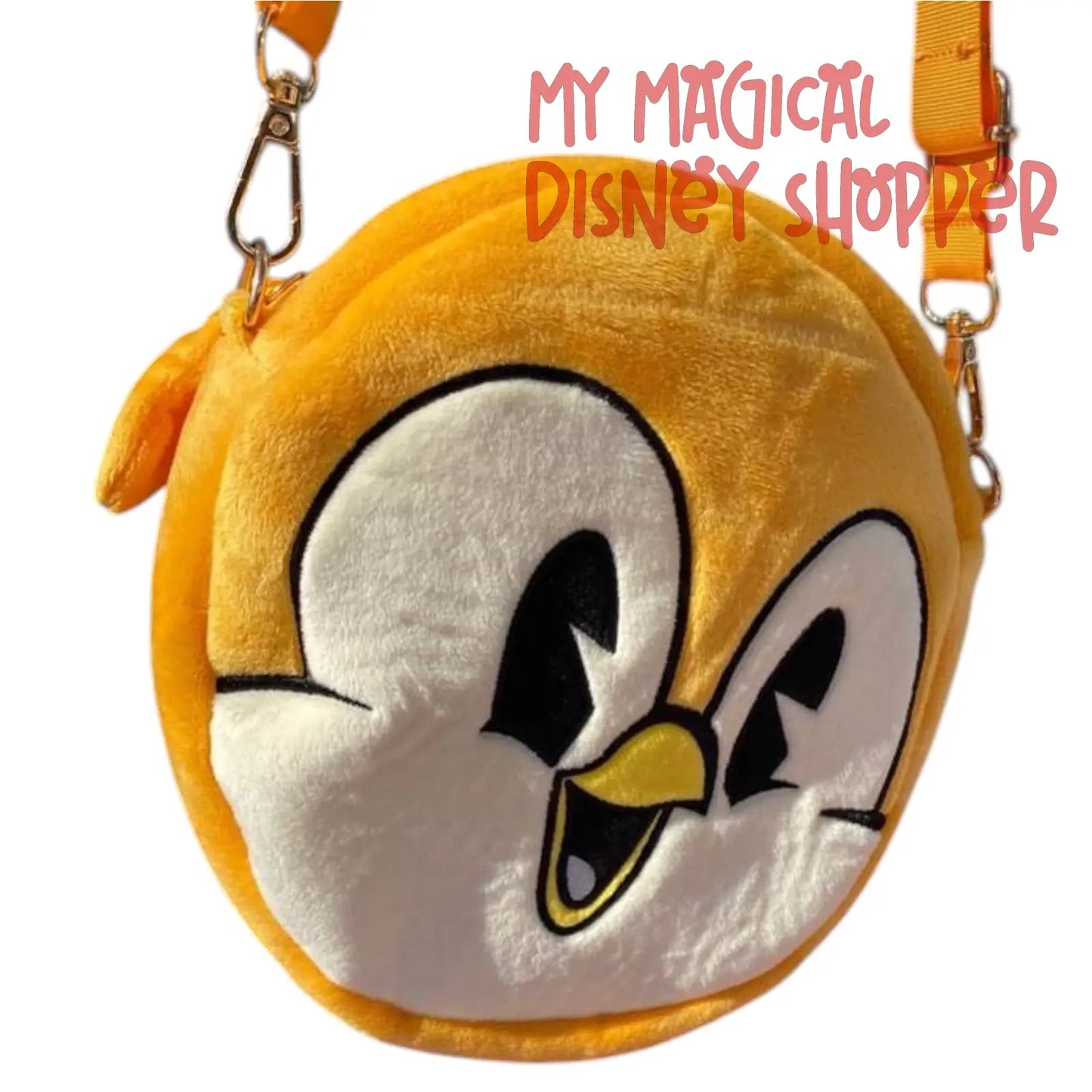 Mickey And Minnie Runaway Railroad Chubby Plush Crossbody Purse