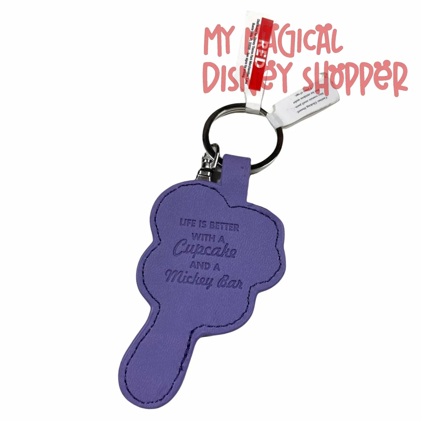 Mickey Ice Cream Bar Disney Keychain Keyring