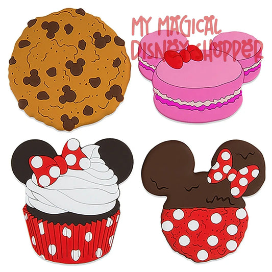 Mickey & Minnie Sweet Treats Magnet Set -  Set Of 4