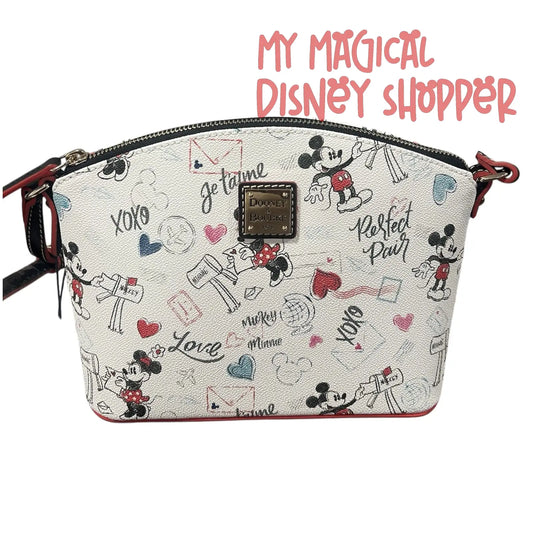 Mickey & Minnie Sweethearts Crossbody by Dooney & Bourke