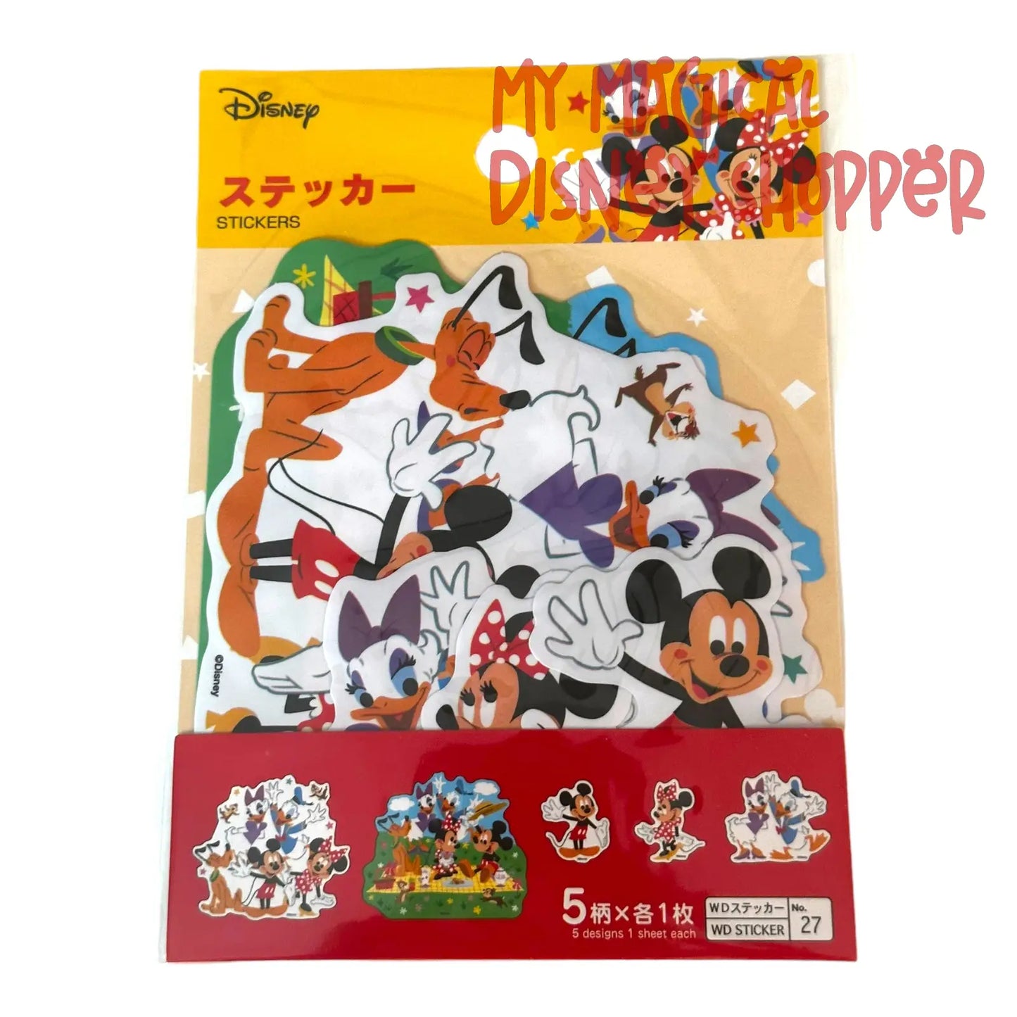 Mickey Mouse And Friends Stickers