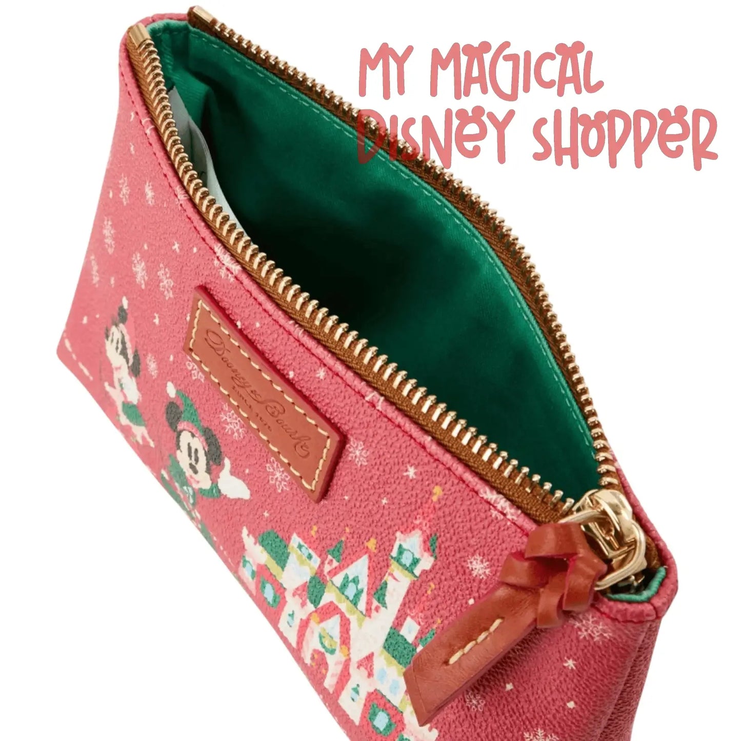 Mickey Mouse Family Christmas Dooney & Bourke Cosmetic Case – Exclusive