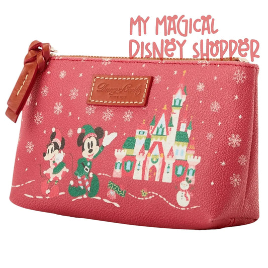 Mickey Mouse Family Christmas Dooney & Bourke Cosmetic Case – Exclusive