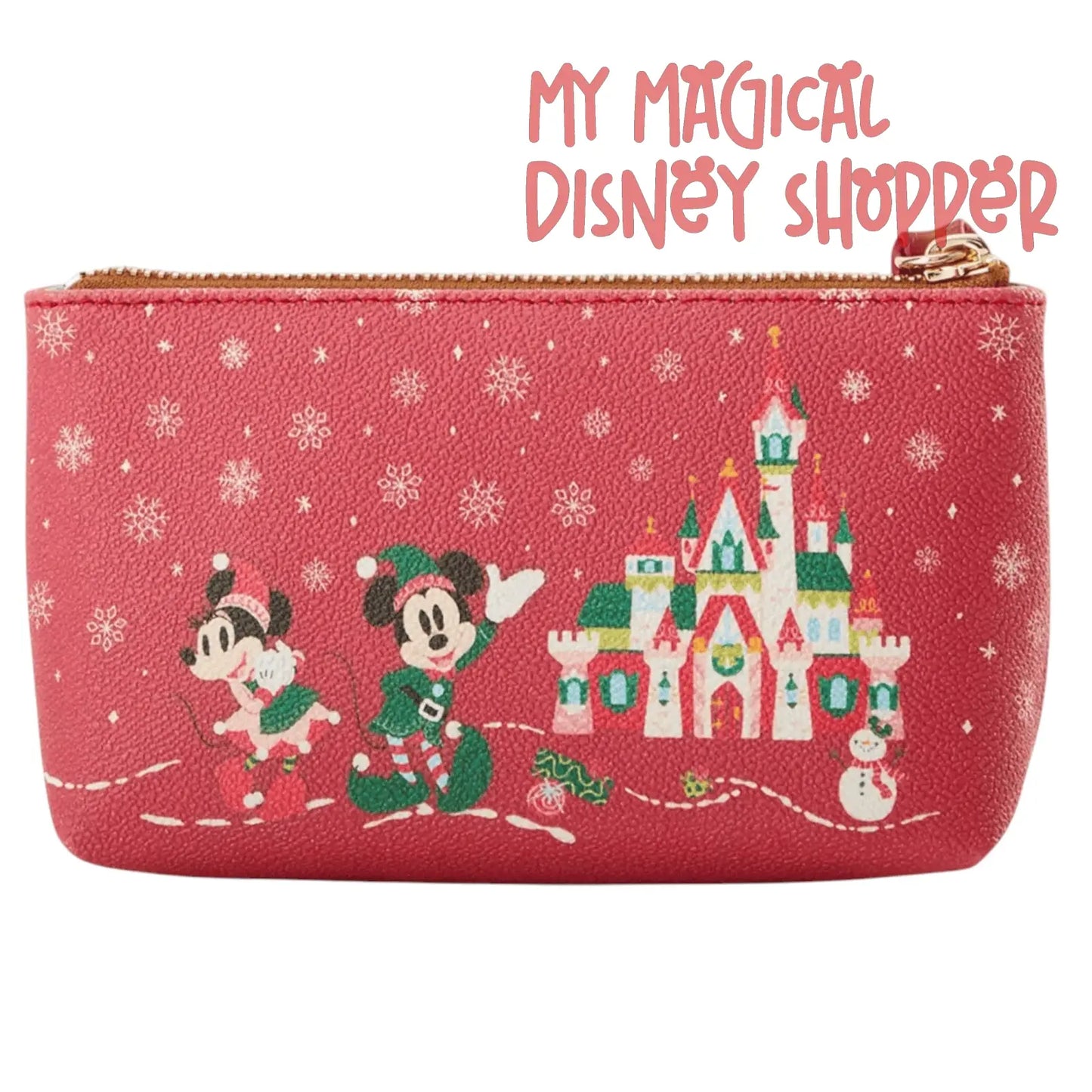 Mickey Mouse Family Christmas Dooney & Bourke Cosmetic Case – Exclusive