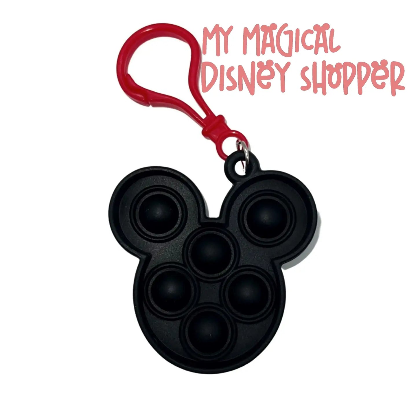 Mickey Mouse Fidget Pop Toy Keychain