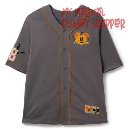 Mickey Mouse Halloween Baseball Shirt for Adults