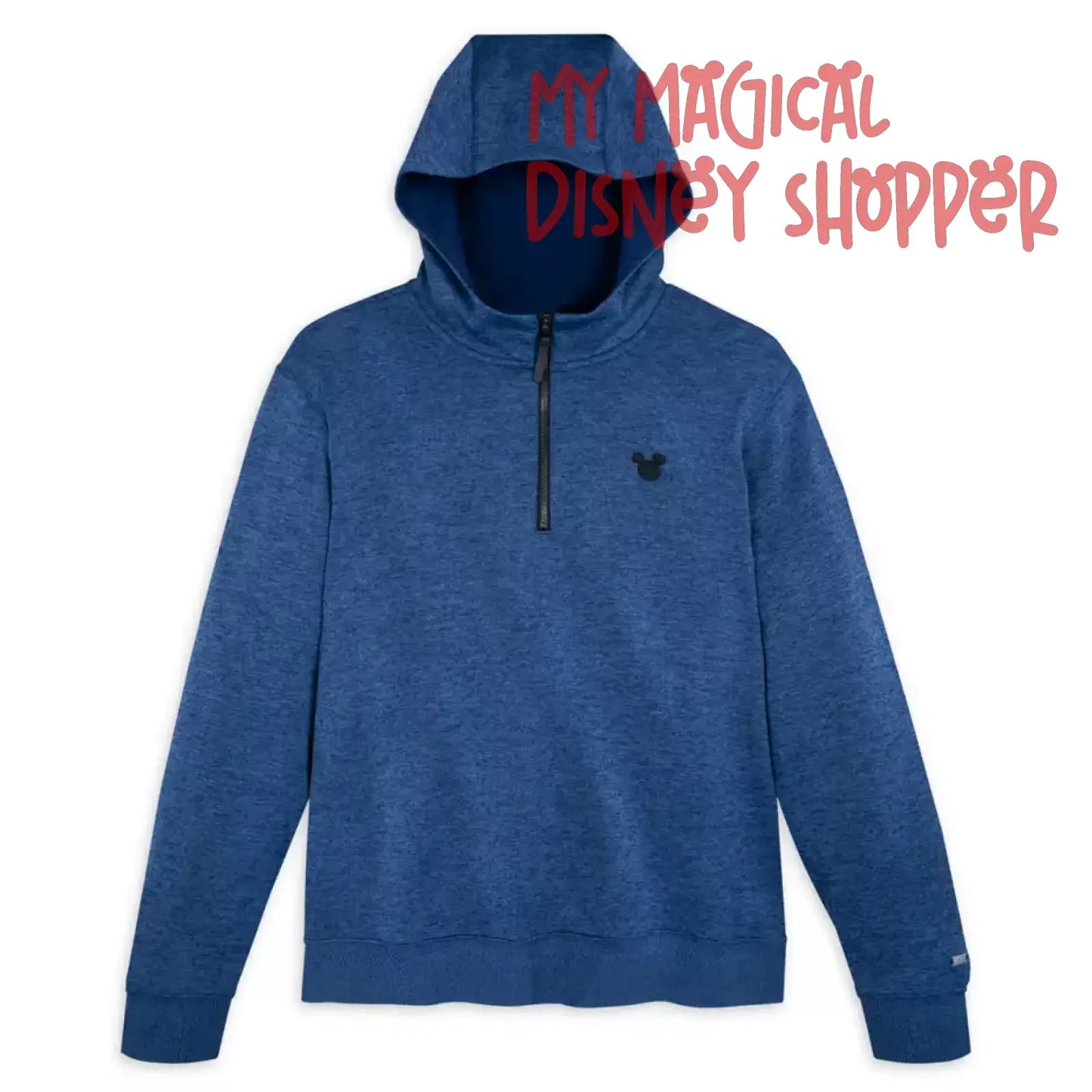Mickey Mouse Icon 3/4 Zip Hoodie for Men by Nike - Size 2XL