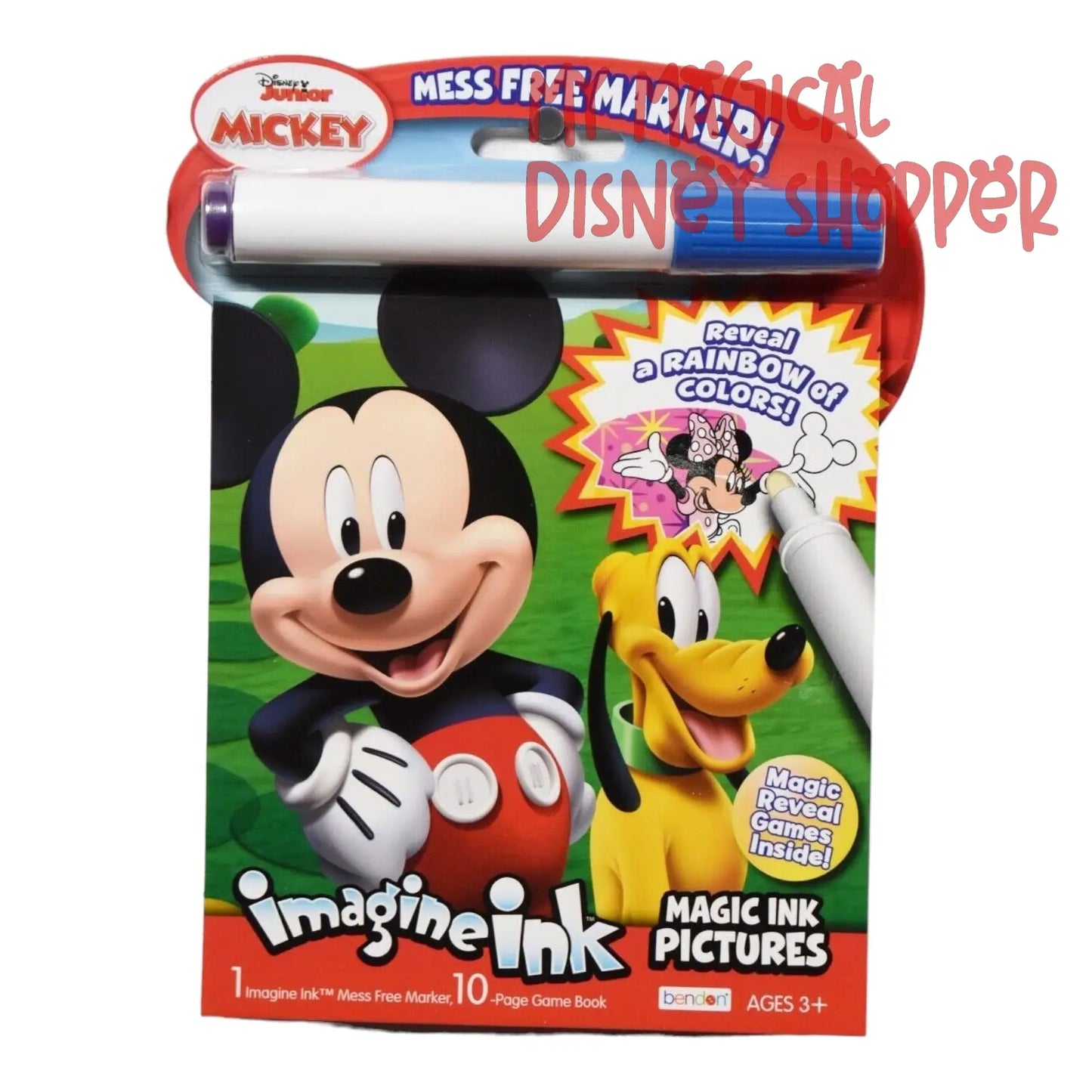 Mickey Mouse Imagine Ink Coloring Book