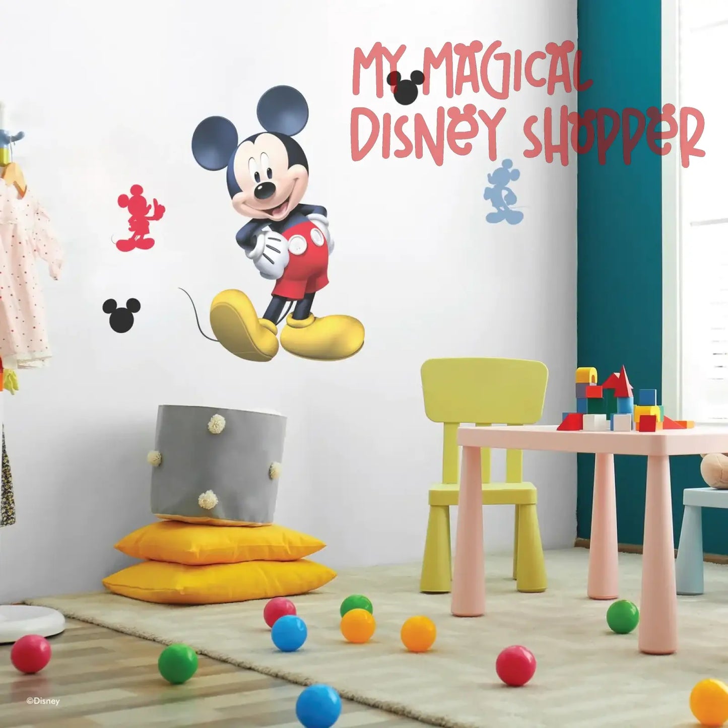 Mickey Mouse Interactive 29" Wall Decal