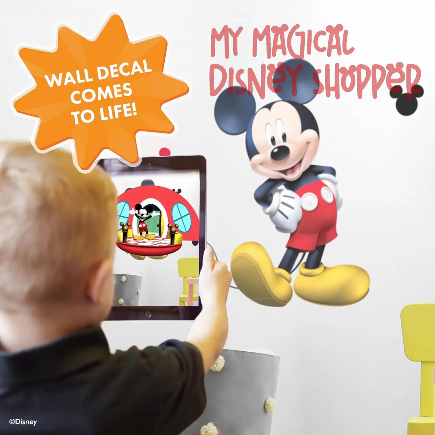 Mickey Mouse Interactive 29" Wall Decal