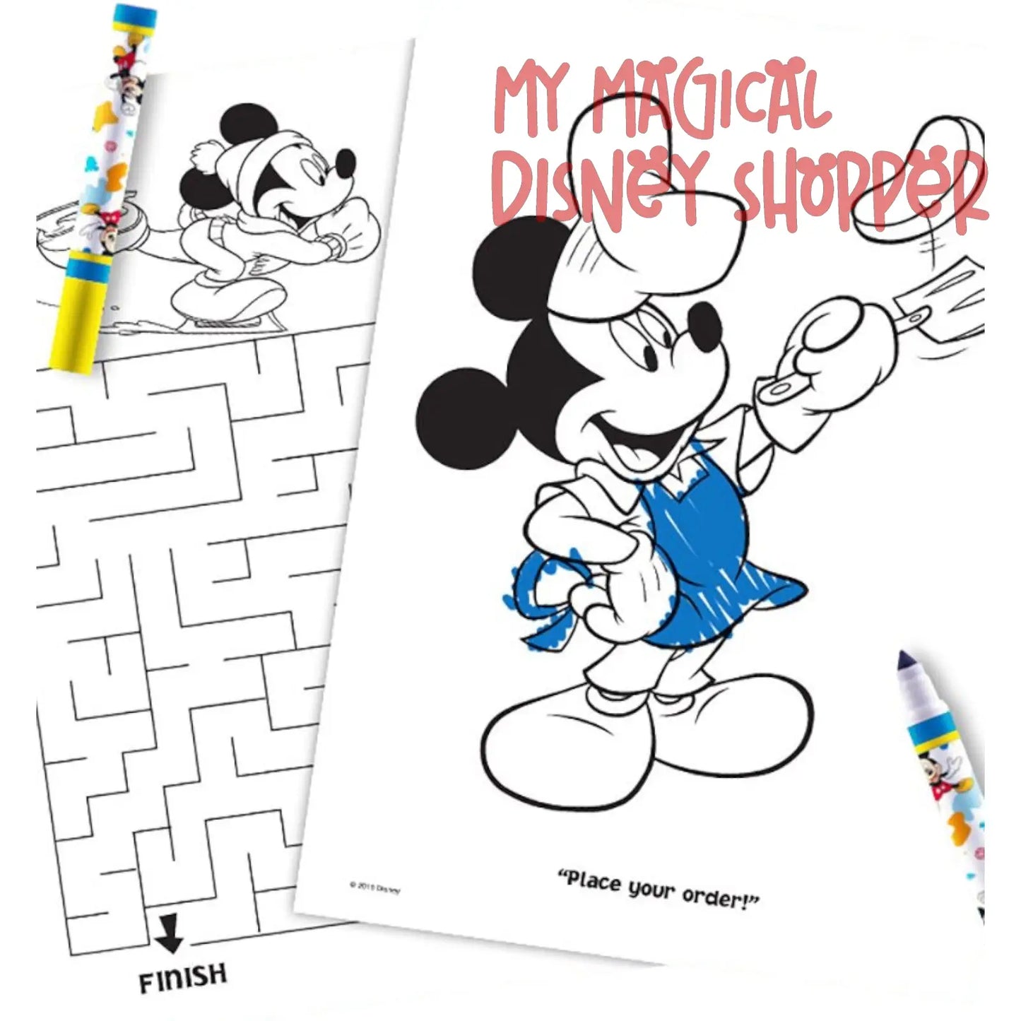 Mickey Mouse Jumbo Markers, 8 Count