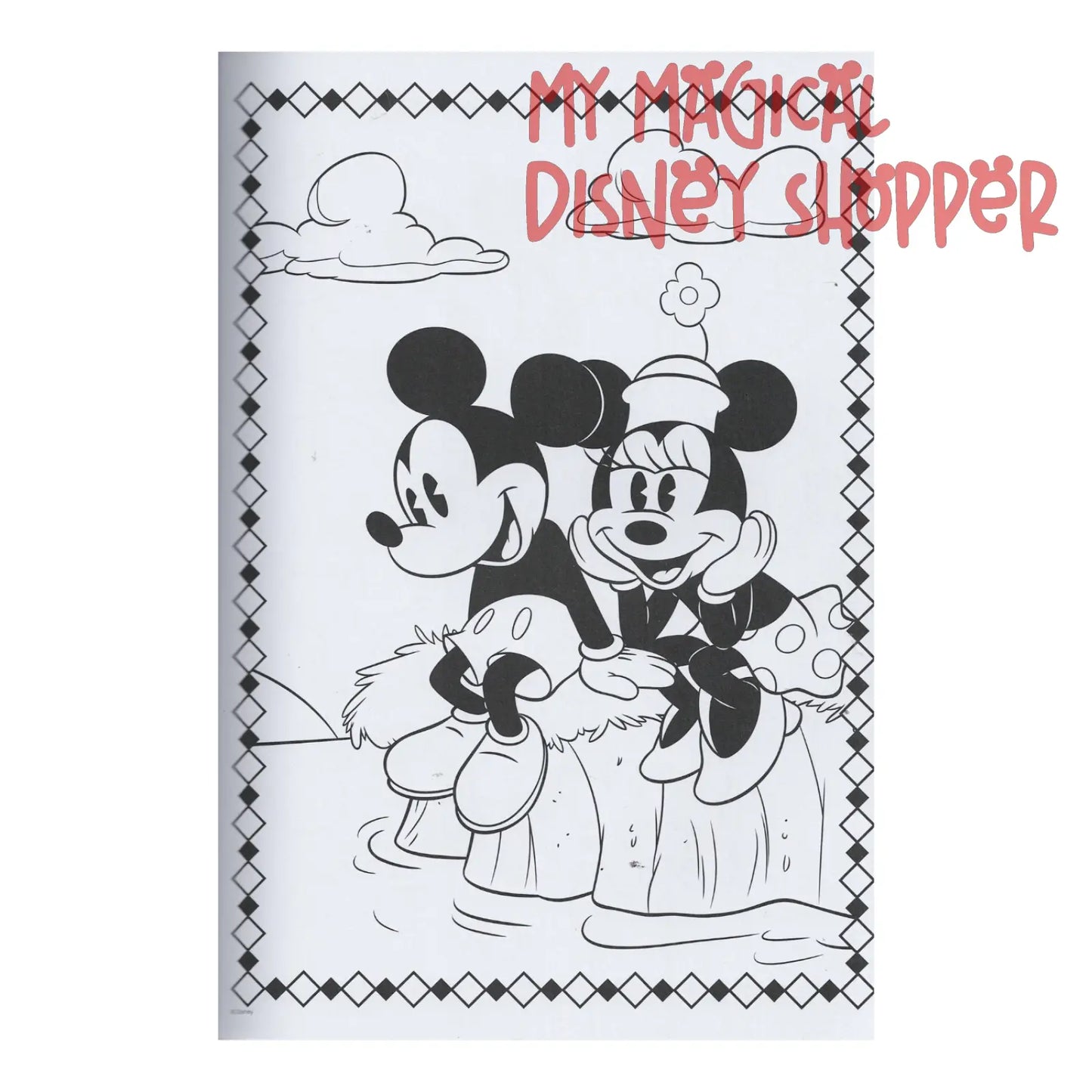 Mickey Mouse Memories Coloring Book - 40 Pages