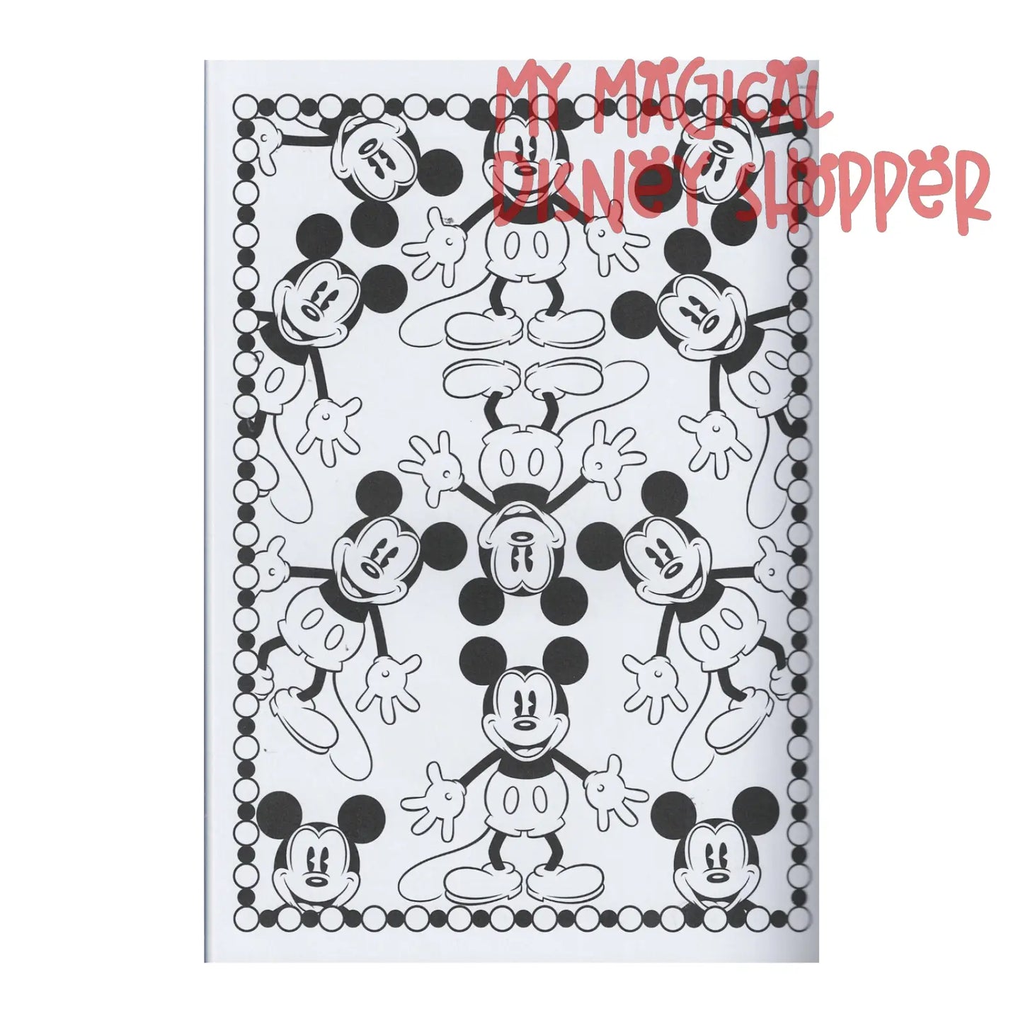 Mickey Mouse Memories Coloring Book - 40 Pages