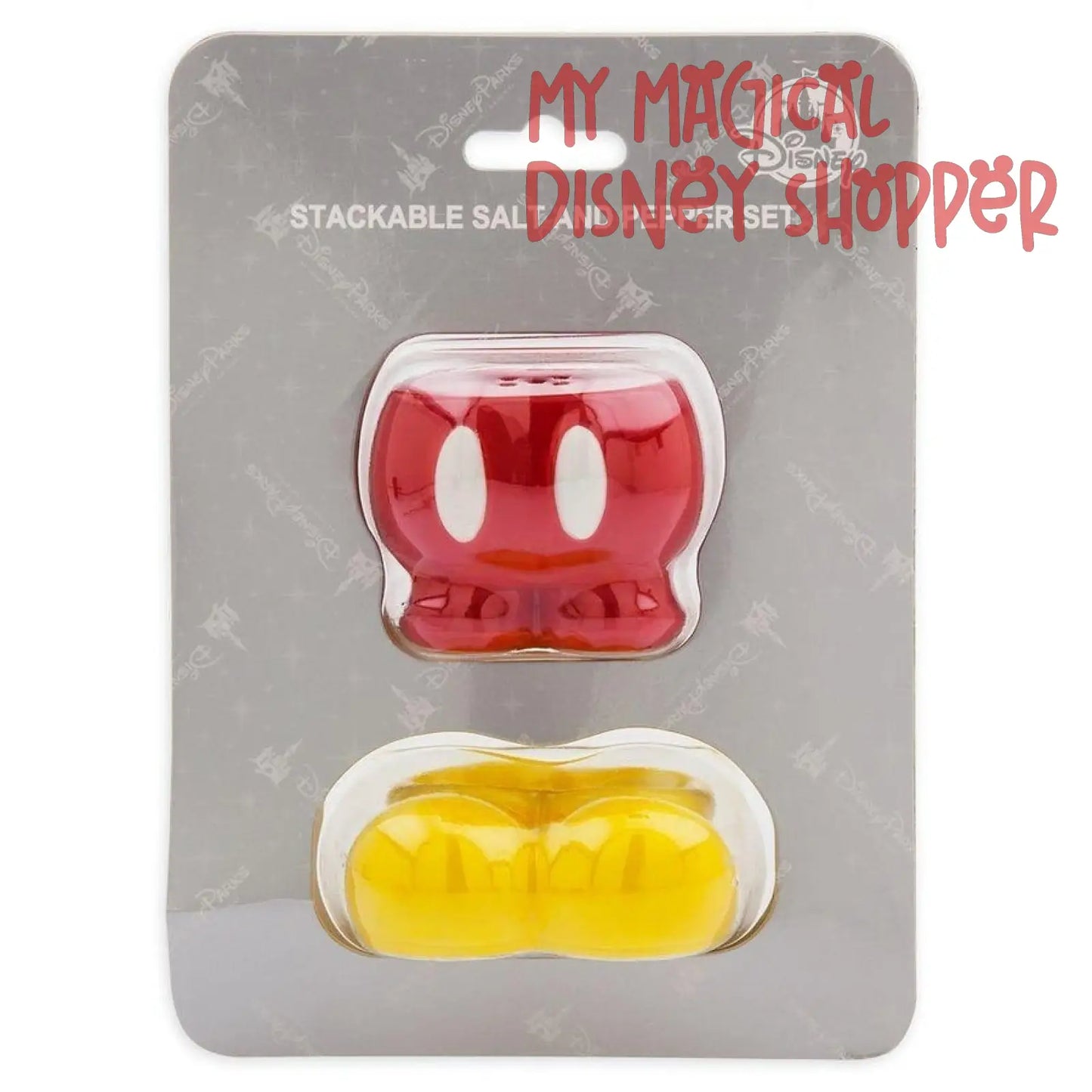 Mickey Mouse Pants Stackable Salt & Pepper Set