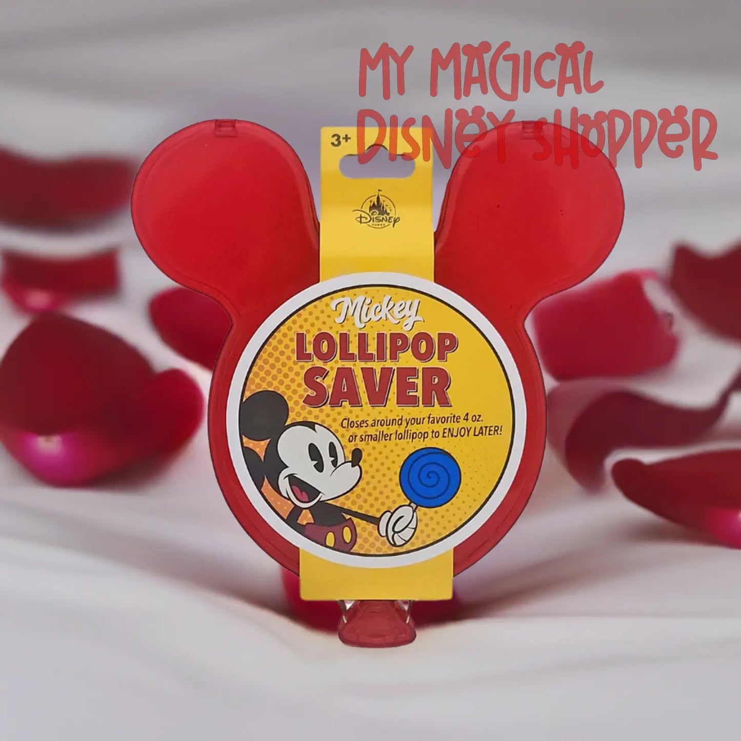 Mickey Mouse Red Balloon Disney Lollipop Saver