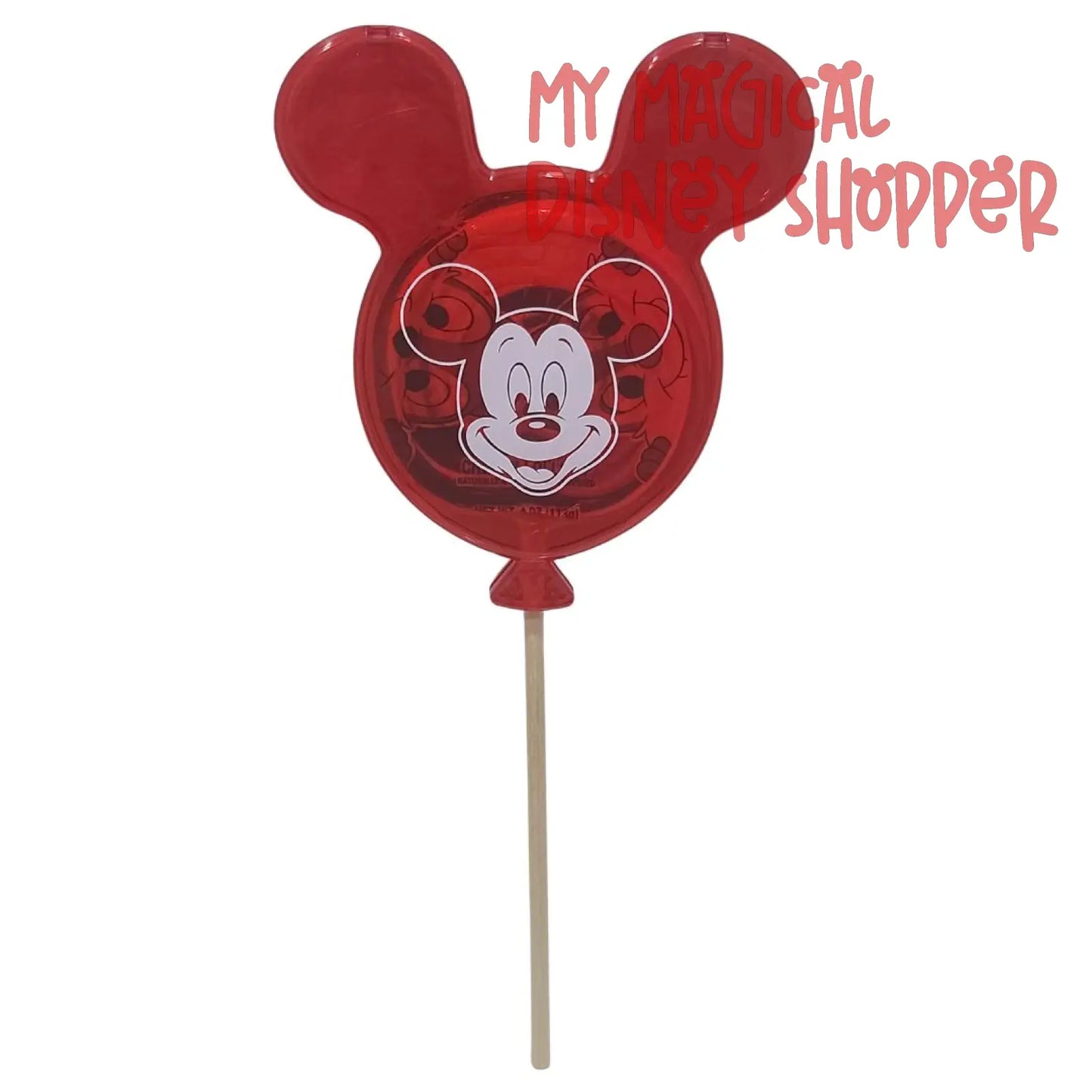Mickey Mouse Red Balloon Disney Lollipop Saver