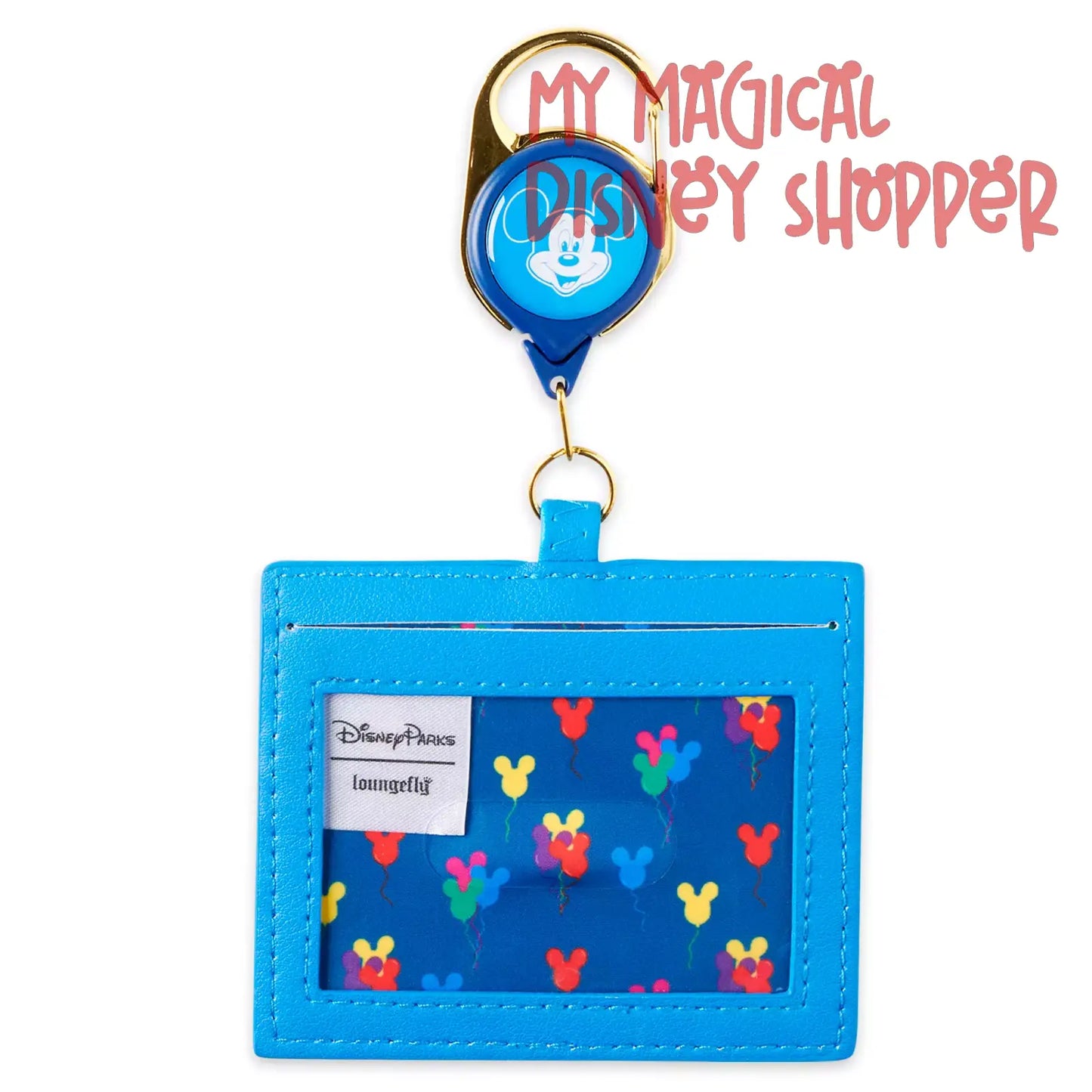 Mickey Mouse Retractable Loungefly Lanyard