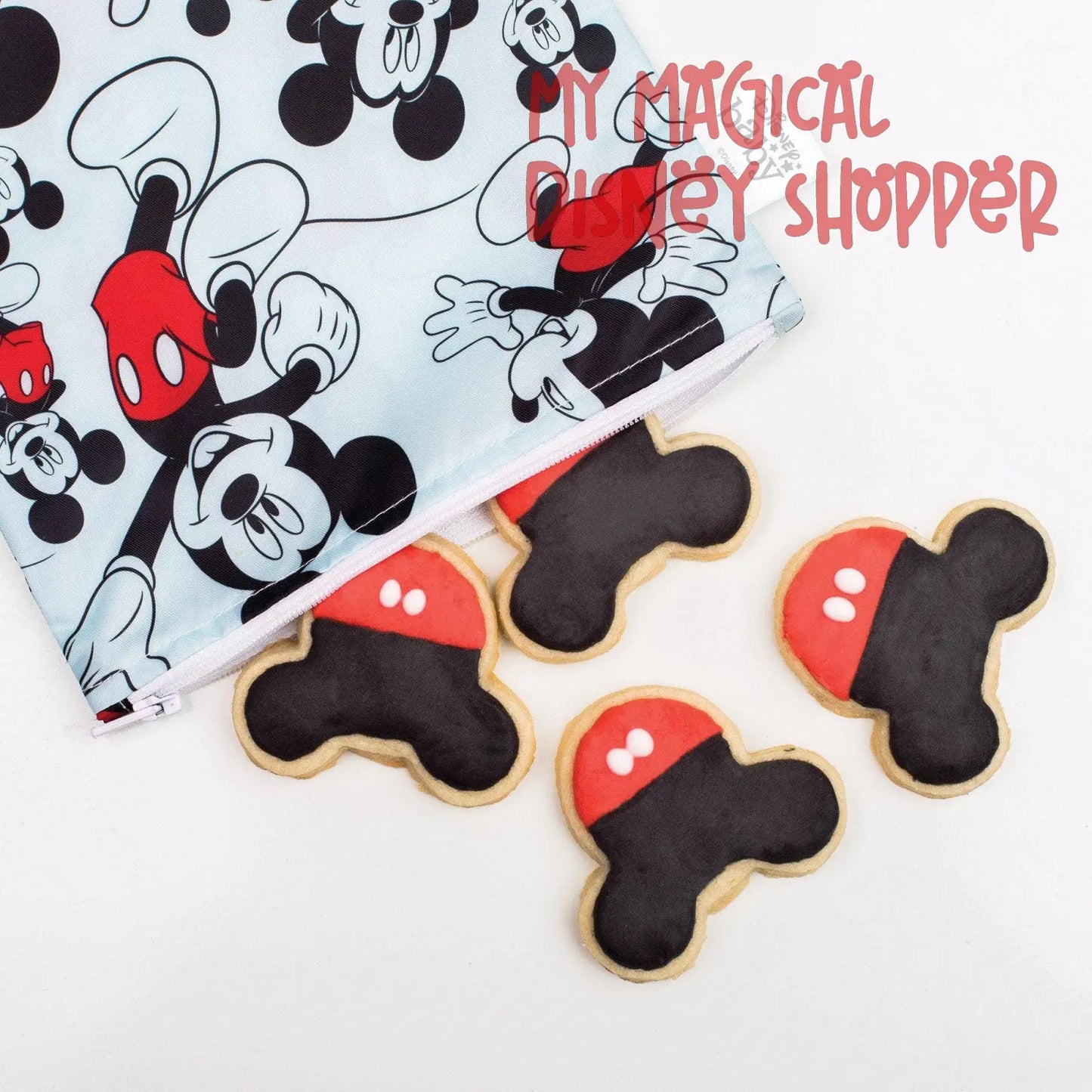Mickey Mouse Reusable Snack Bag, Large