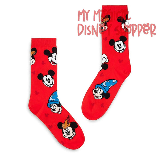 Mickey Through The Years Disney Adult Socks
