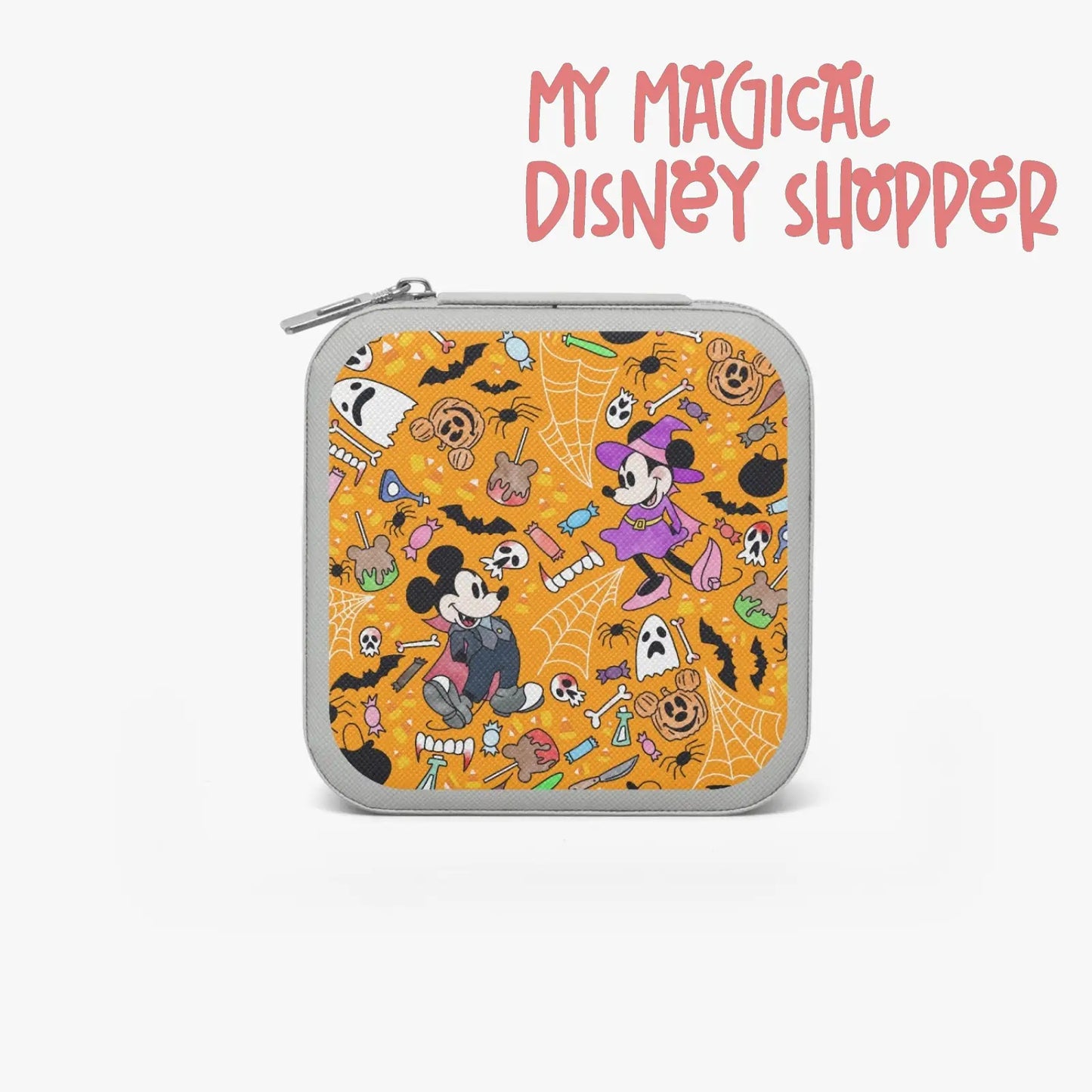 Mickey's No So Scary Leather Jewelry Box