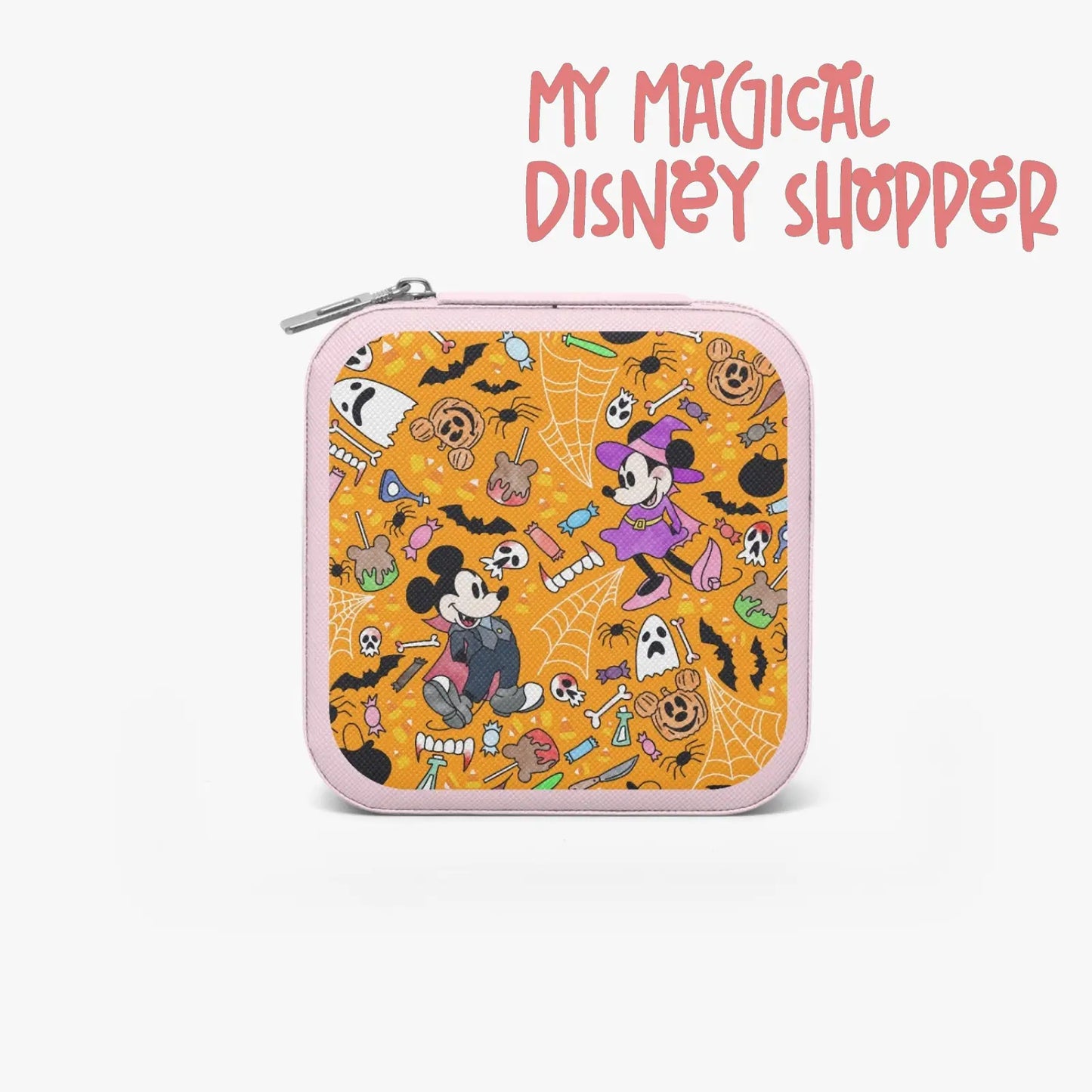 Mickey's No So Scary Leather Jewelry Box