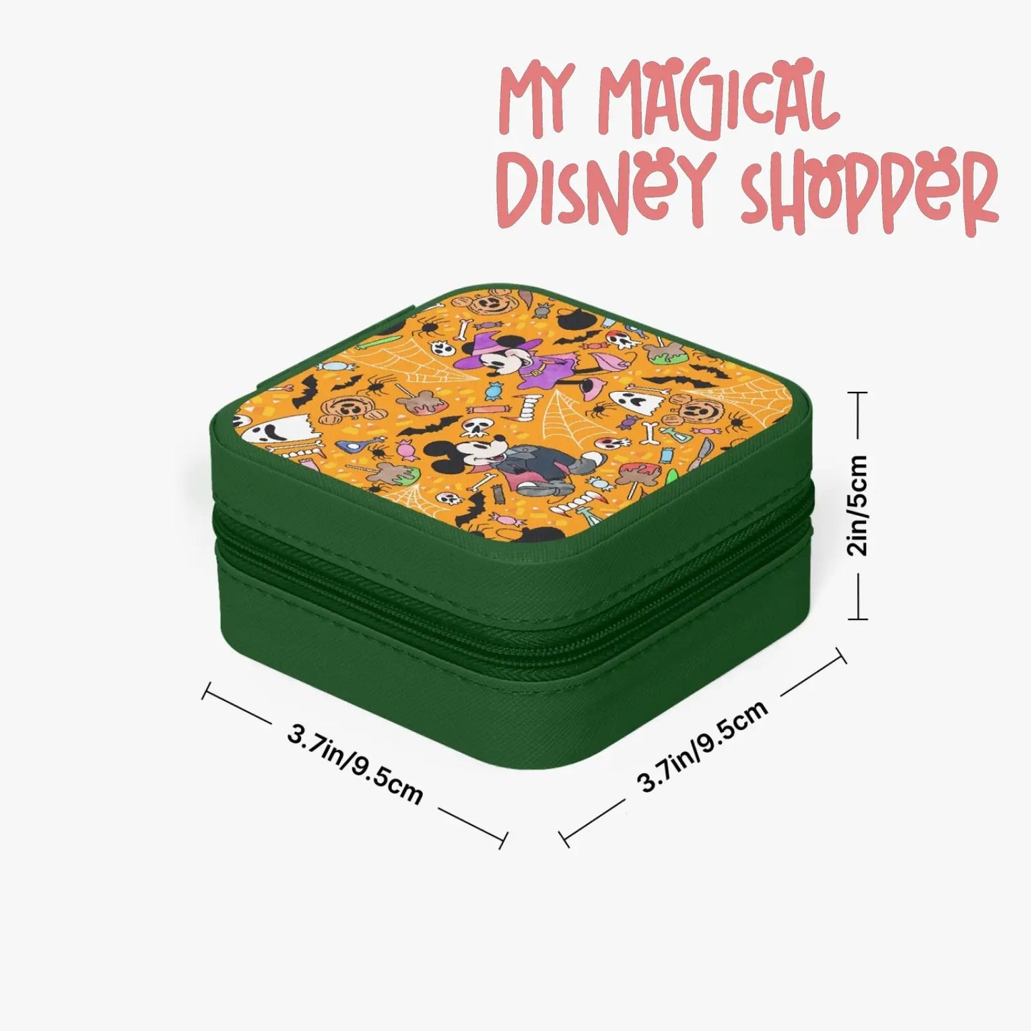 Mickey's No So Scary Leather Jewelry Box