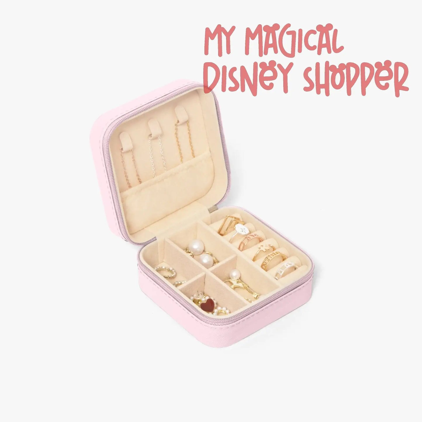 Mickey's No So Scary Leather Jewelry Box