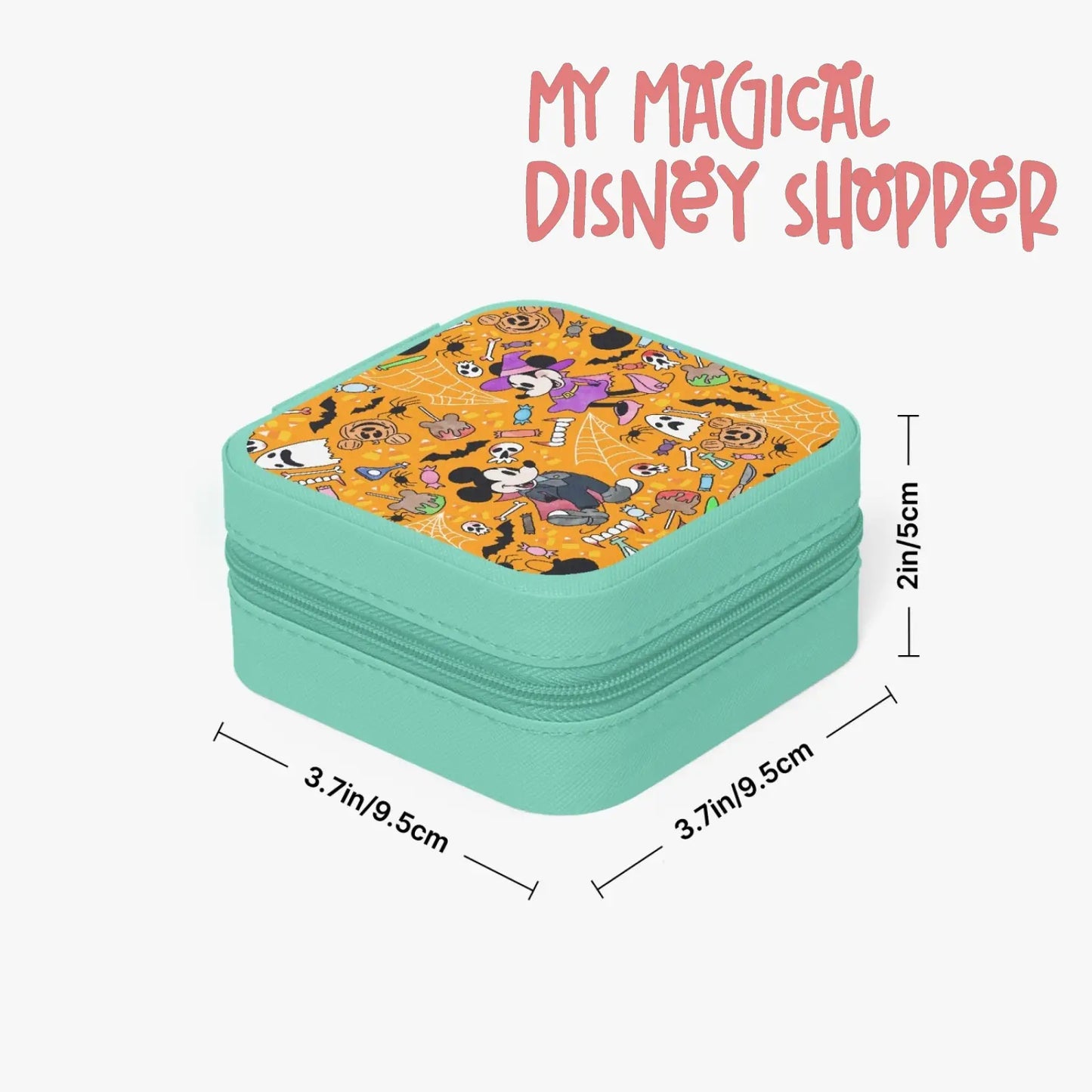 Mickey's No So Scary Leather Jewelry Box