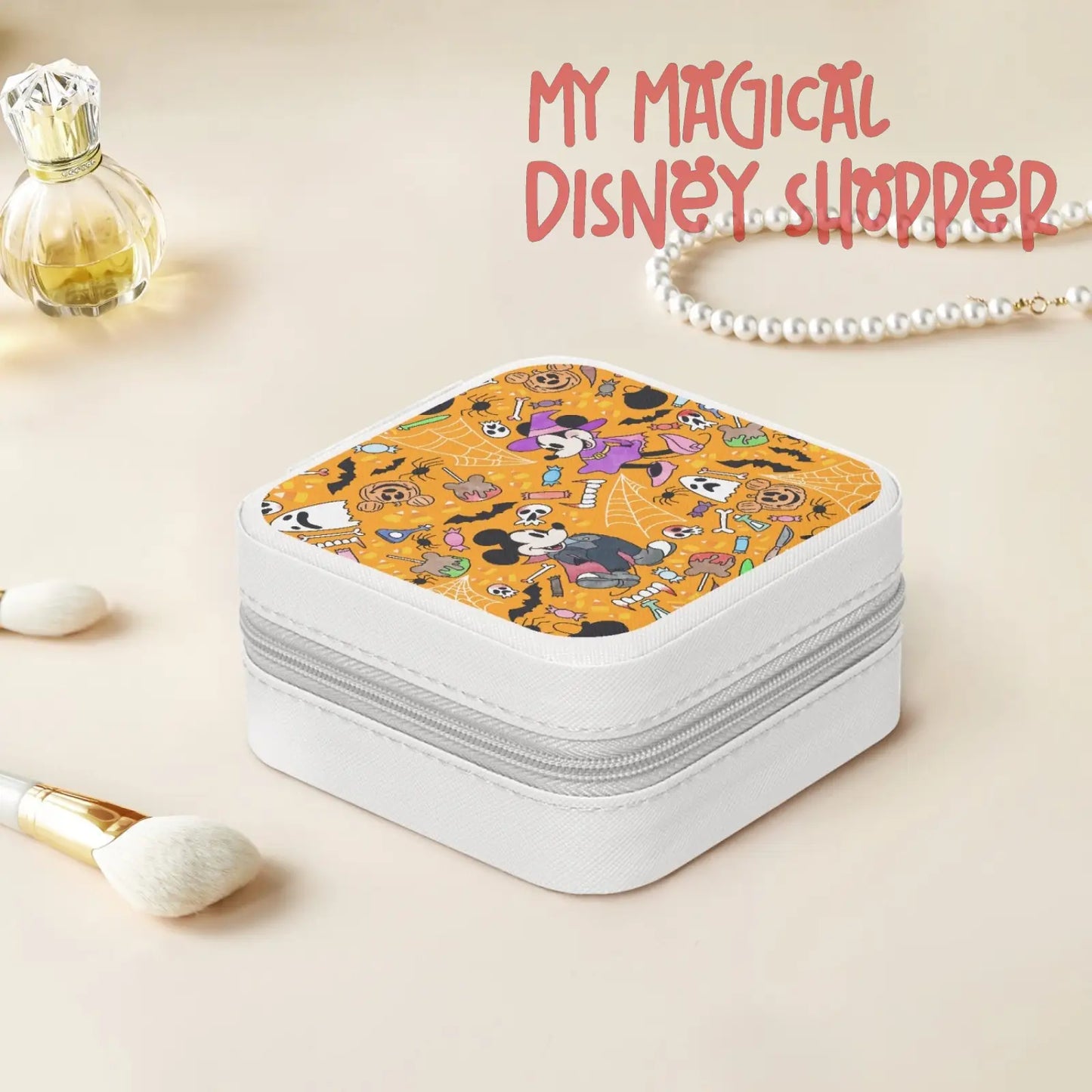 Mickey's No So Scary Leather Jewelry Box