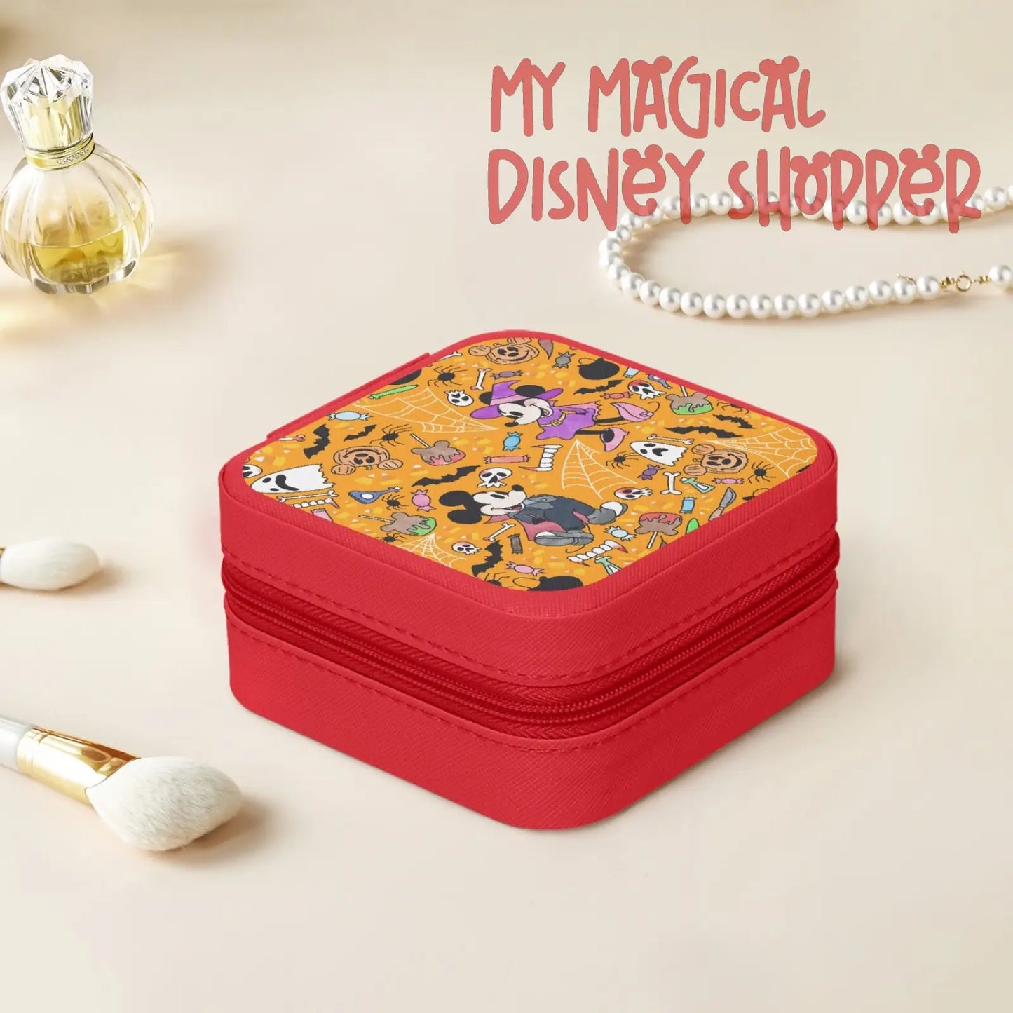 Mickey's No So Scary Leather Jewelry Box