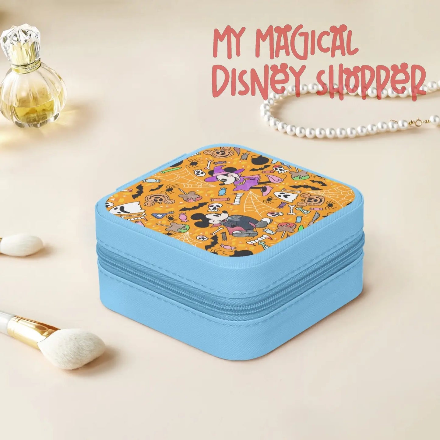 Mickey's No So Scary Leather Jewelry Box