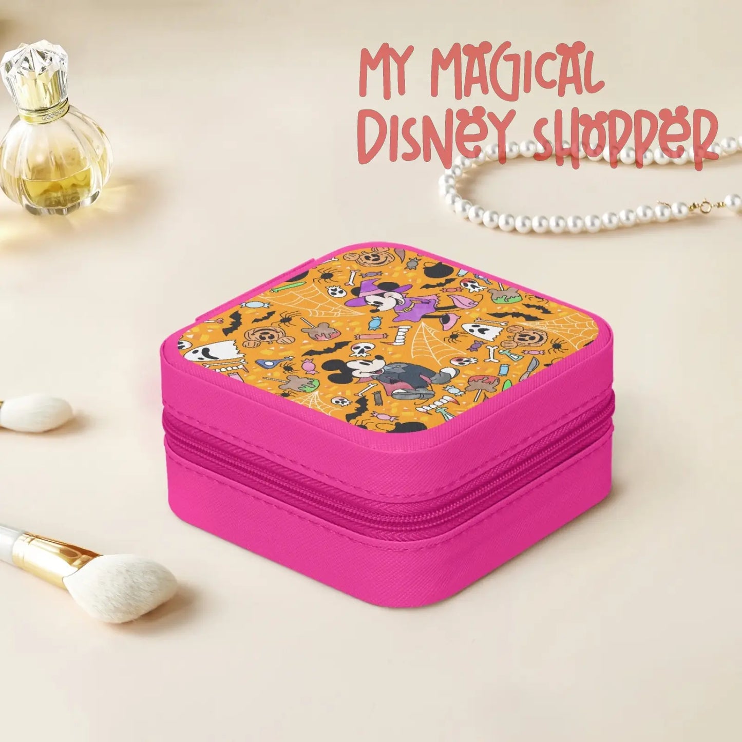 Mickey's No So Scary Leather Jewelry Box