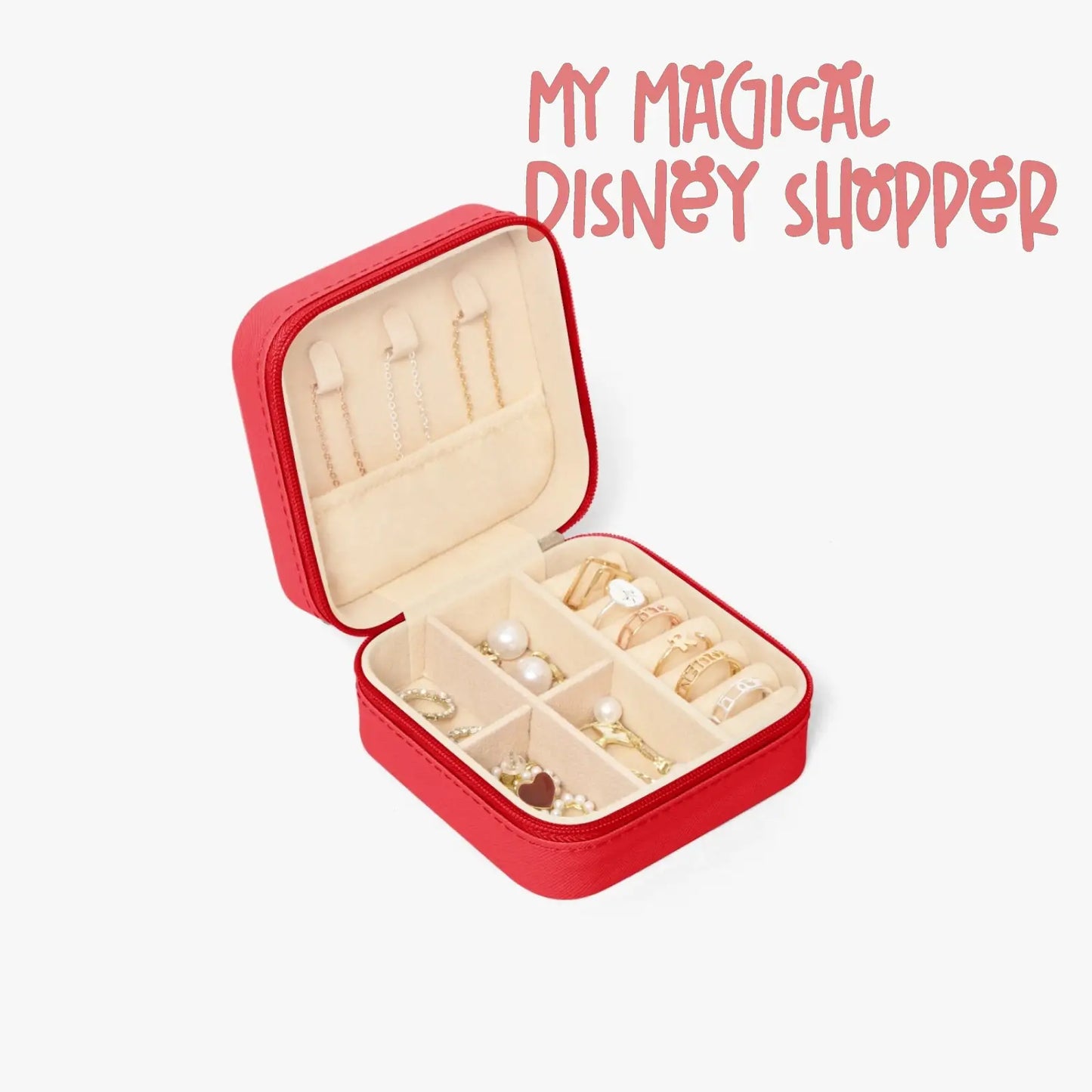 Mickey's No So Scary Leather Jewelry Box