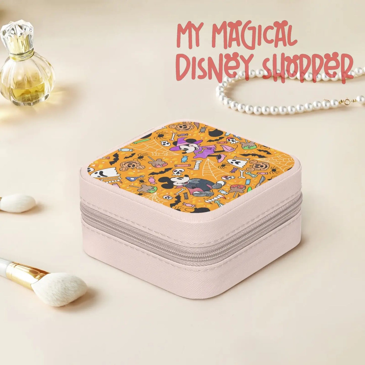 Mickey's No So Scary Leather Jewelry Box