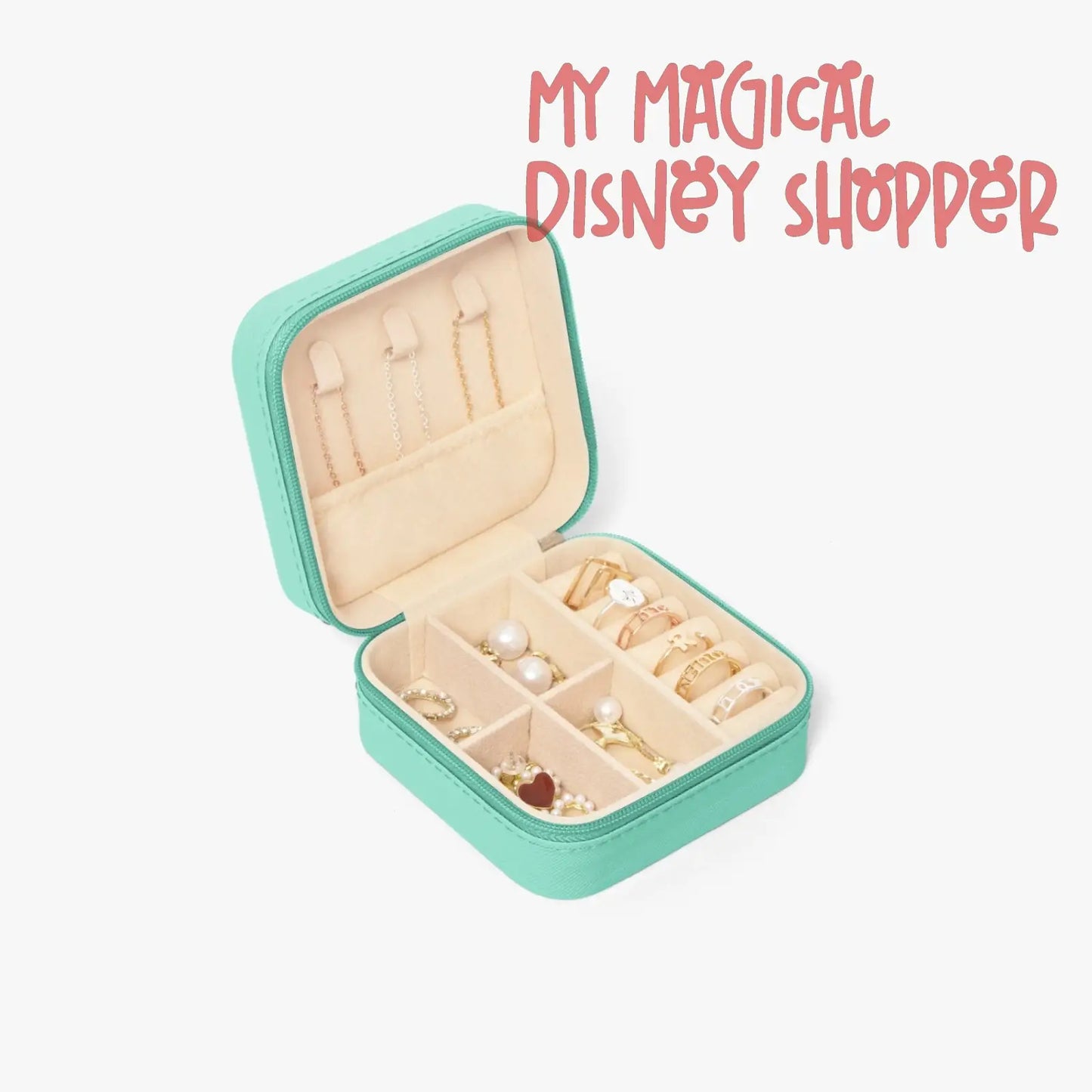 Mickey's No So Scary Leather Jewelry Box